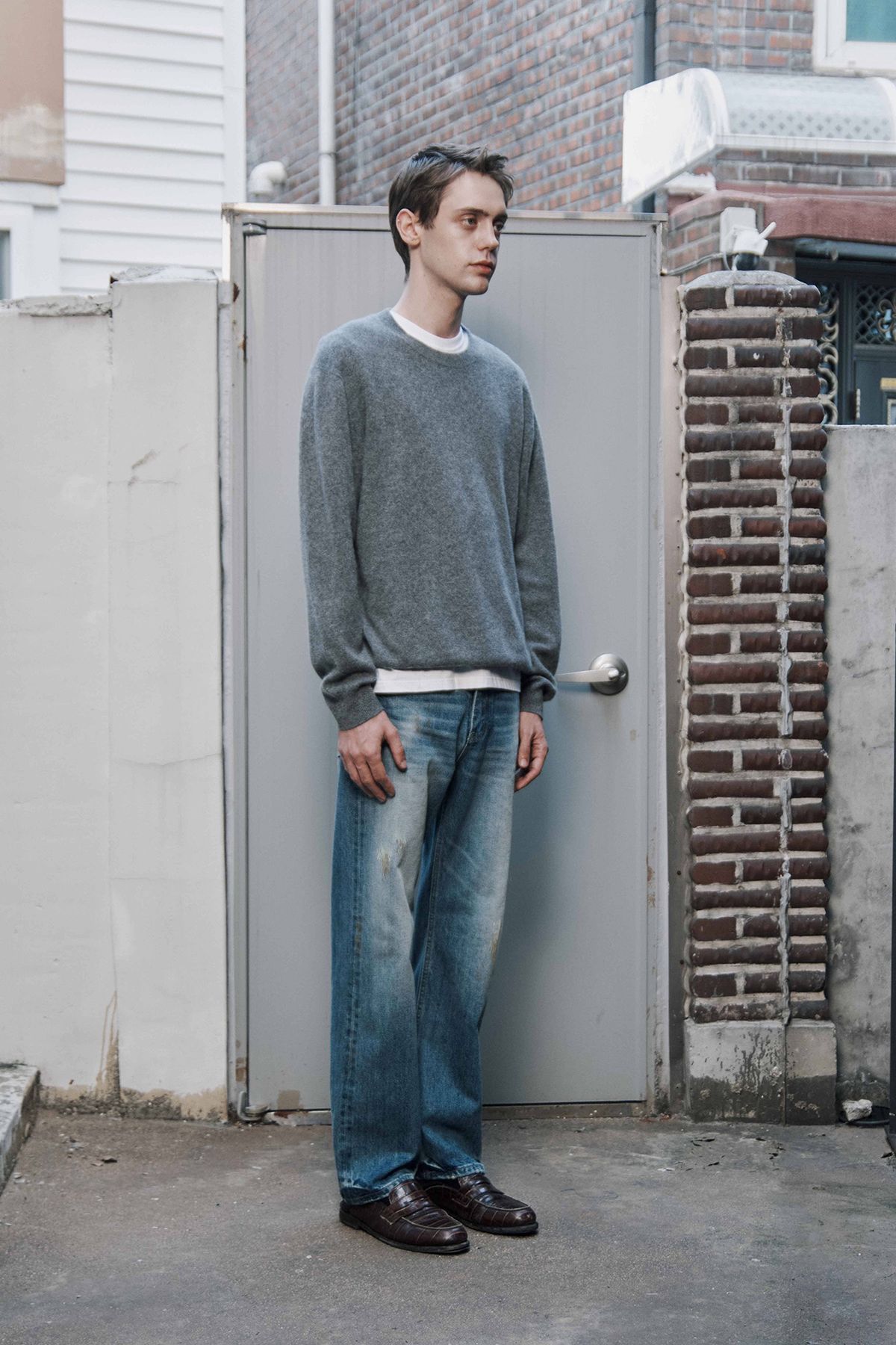 세븐틴엔드(17END) M 03 SELVEDGE WASHING JEANS