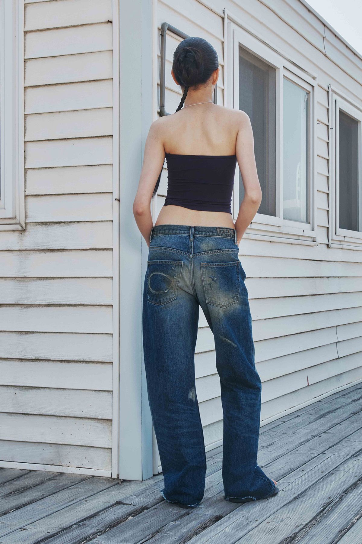 세븐틴엔드(17END) F029 MUD JEANS