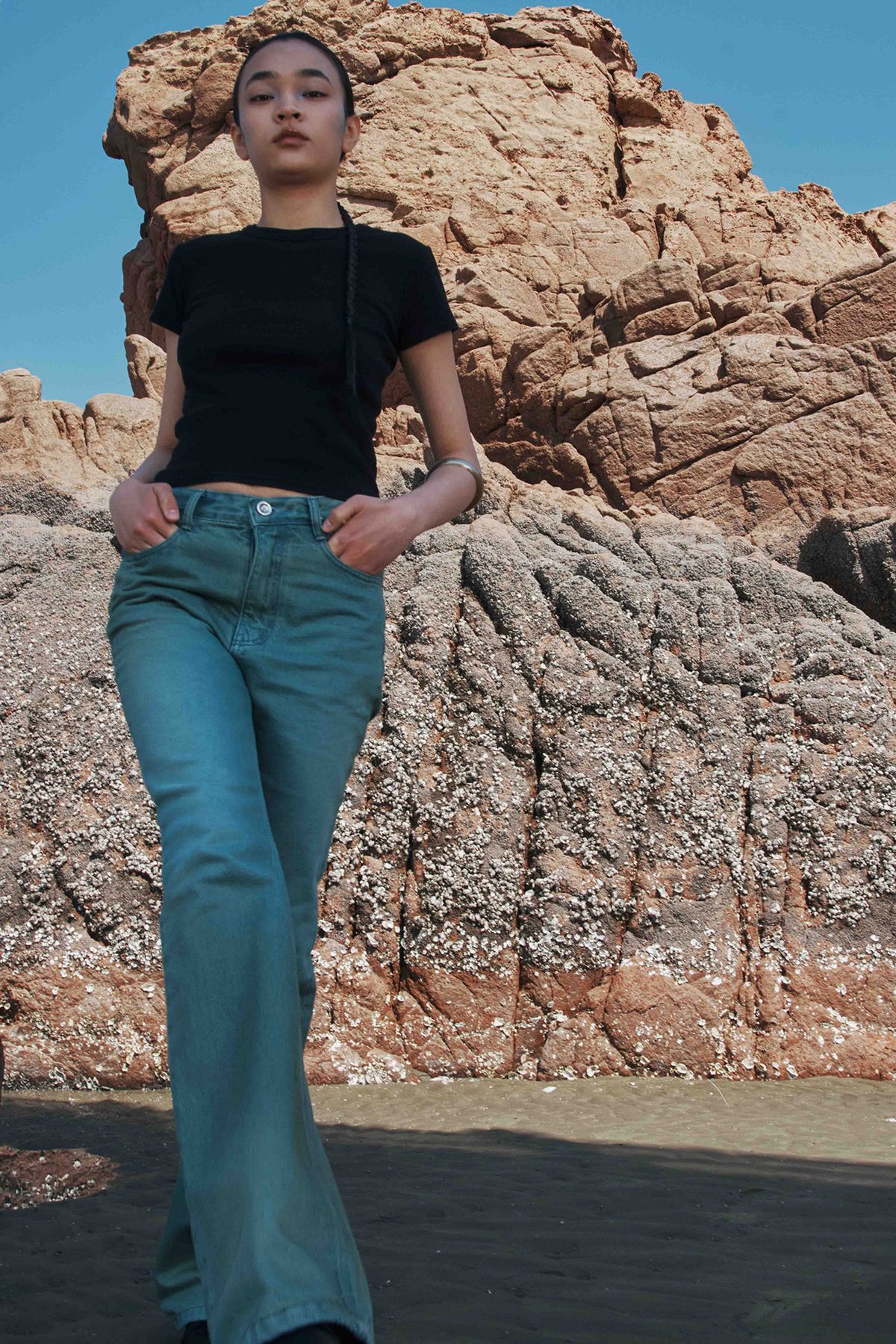 세븐틴엔드(17END) F 017 MOSS BOOTCUT