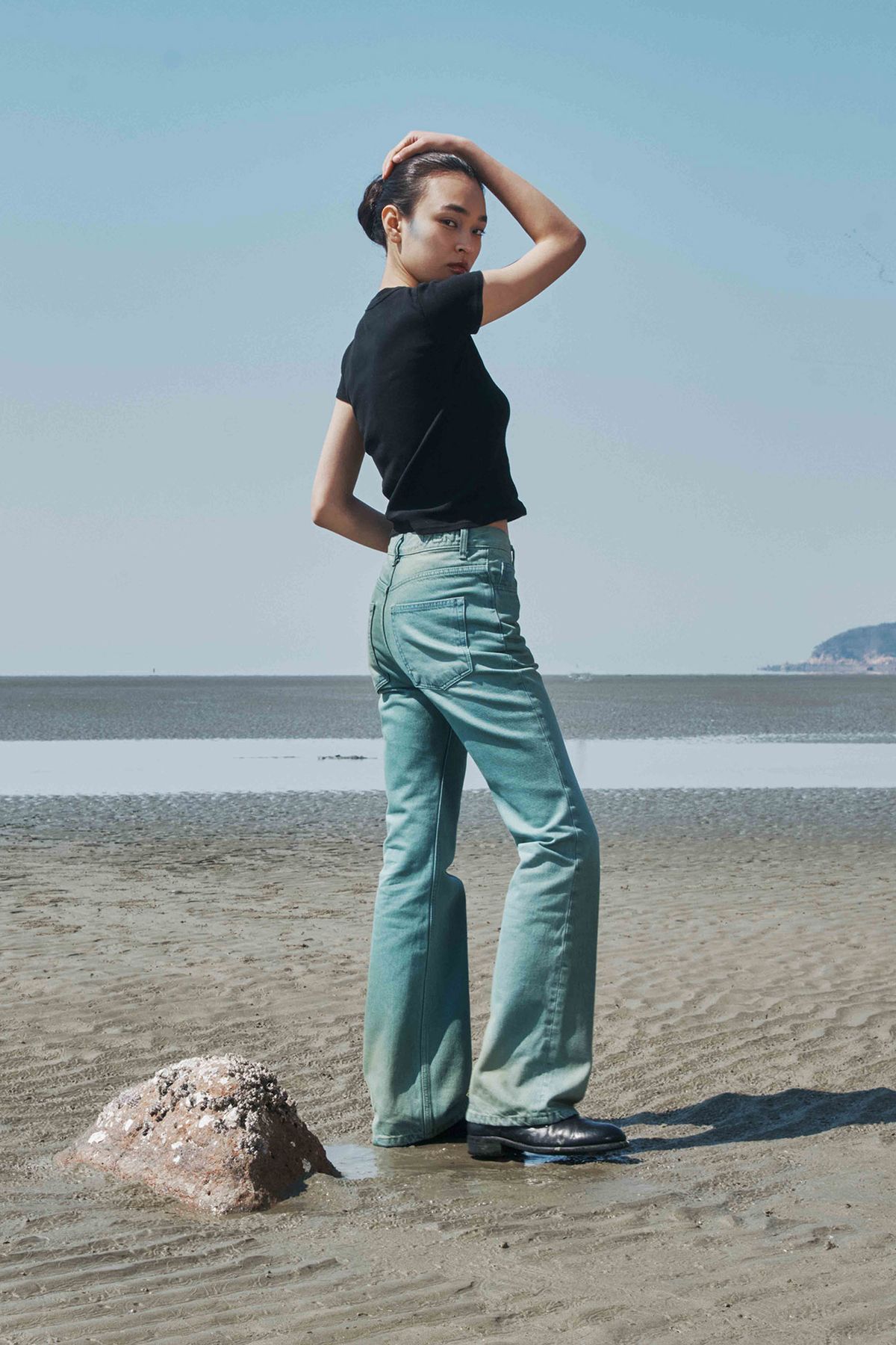 세븐틴엔드(17END) F 017 MOSS BOOTCUT