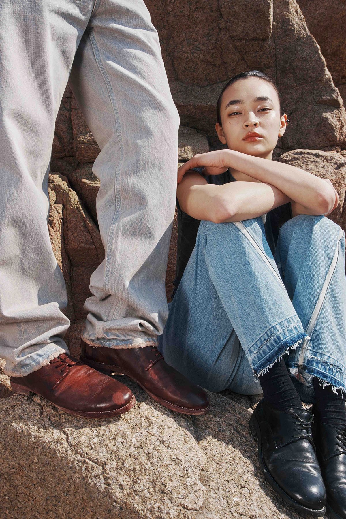 세븐틴엔드(17END) F 018 SIDE JEANS