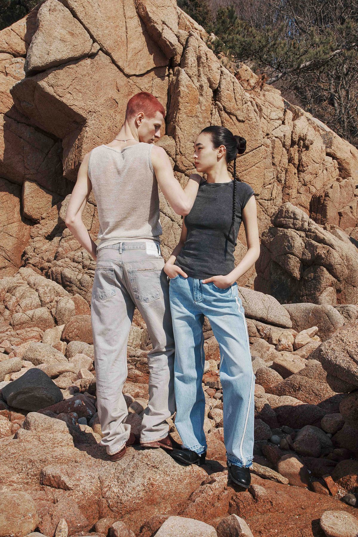 세븐틴엔드(17END) F 018 SIDE JEANS