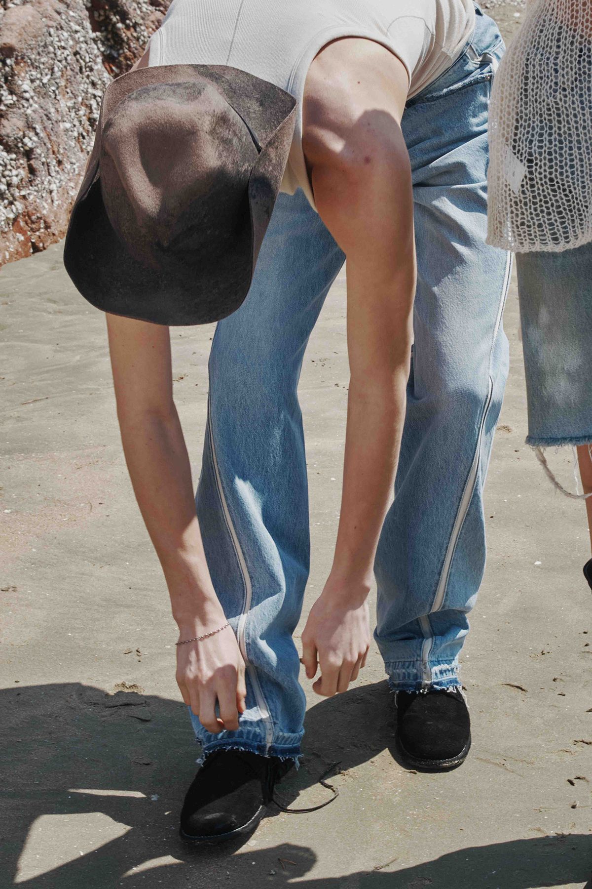 세븐틴엔드(17END) M 018 SIDE JEANS