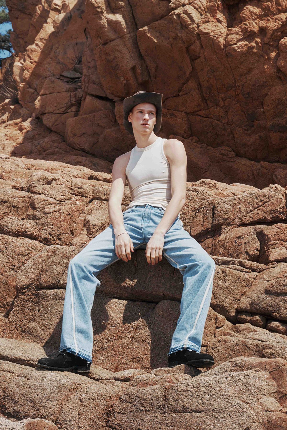 세븐틴엔드(17END) M 018 SIDE JEANS