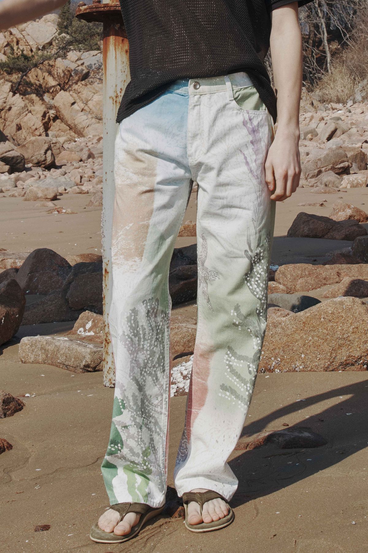 세븐틴엔드(17END) M034 AQUA JEANS