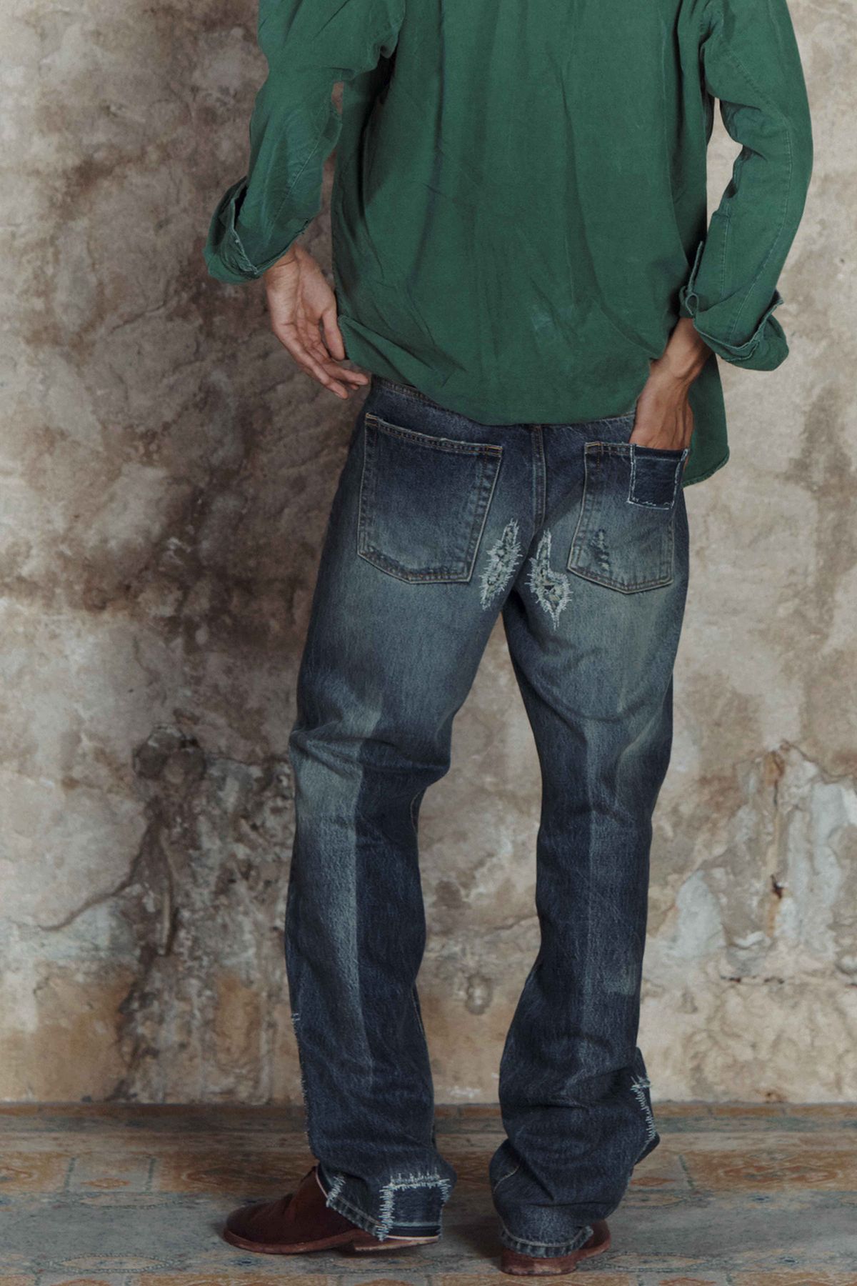 세븐틴엔드(17END) M 013 SELVEDGE BORO DENIM