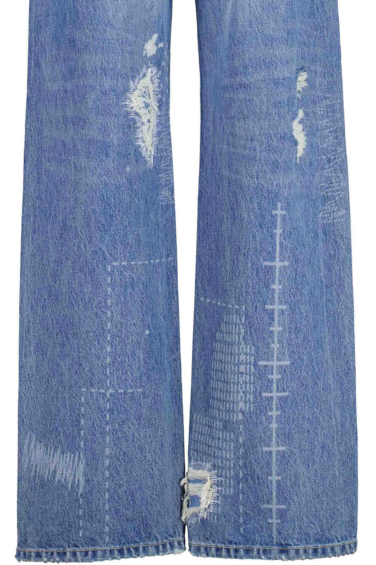 세븐틴엔드(17END) F 029 FAKE LASER BORO DENIM