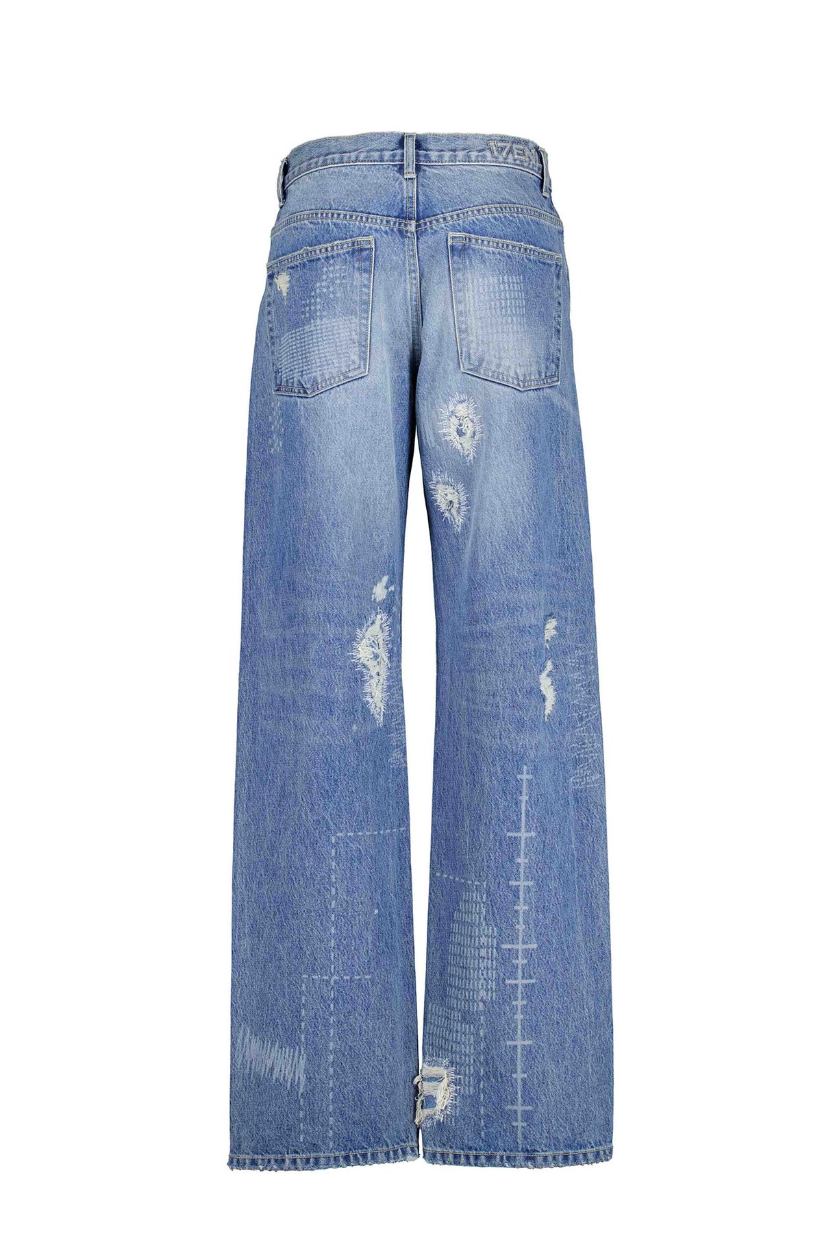 세븐틴엔드(17END) F 029 FAKE LASER BORO DENIM