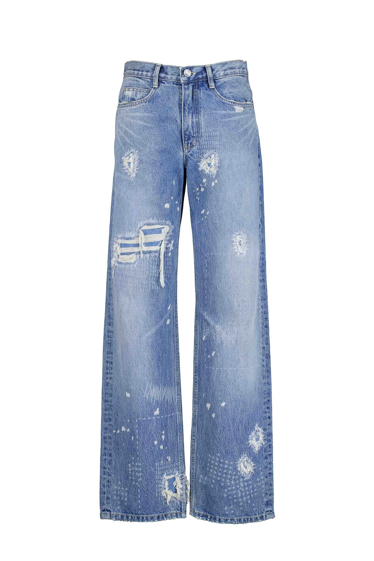 세븐틴엔드(17END) F 029 FAKE LASER BORO DENIM