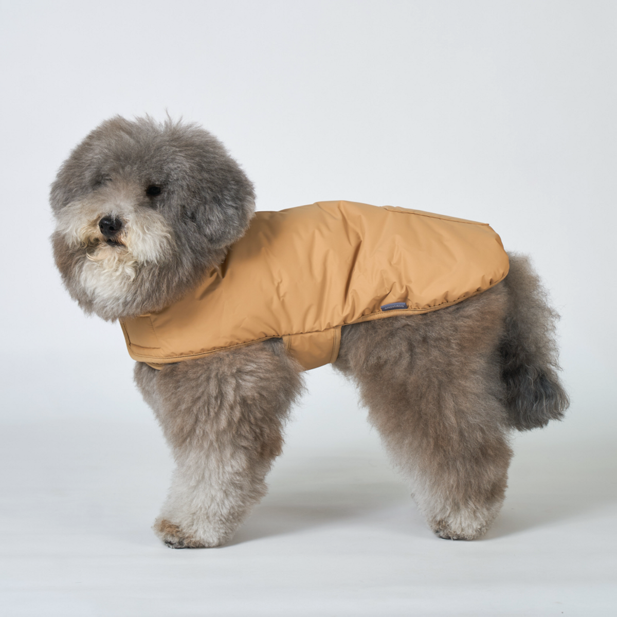 엔젤도그(ANGEL DOG) 개따뜨텍 강아지 숏패딩 Beige