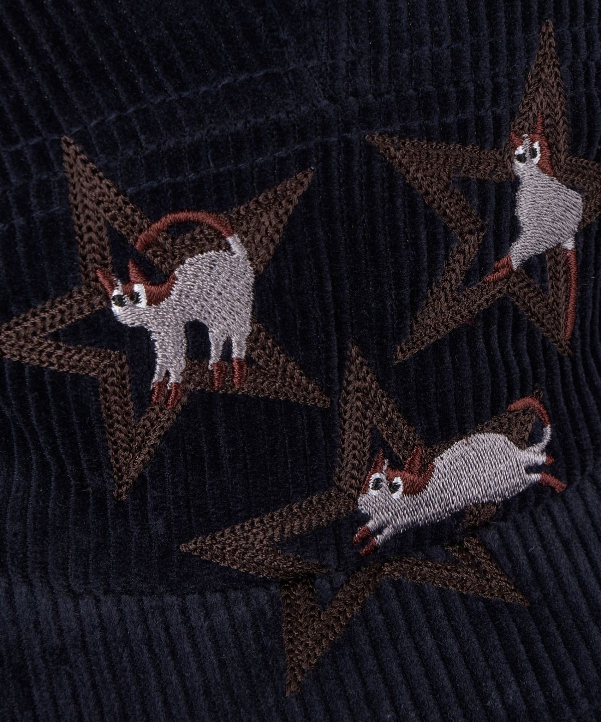 유얼쎄시(YOUR SASSY) Triple Meow Camp Cap (NAVY)