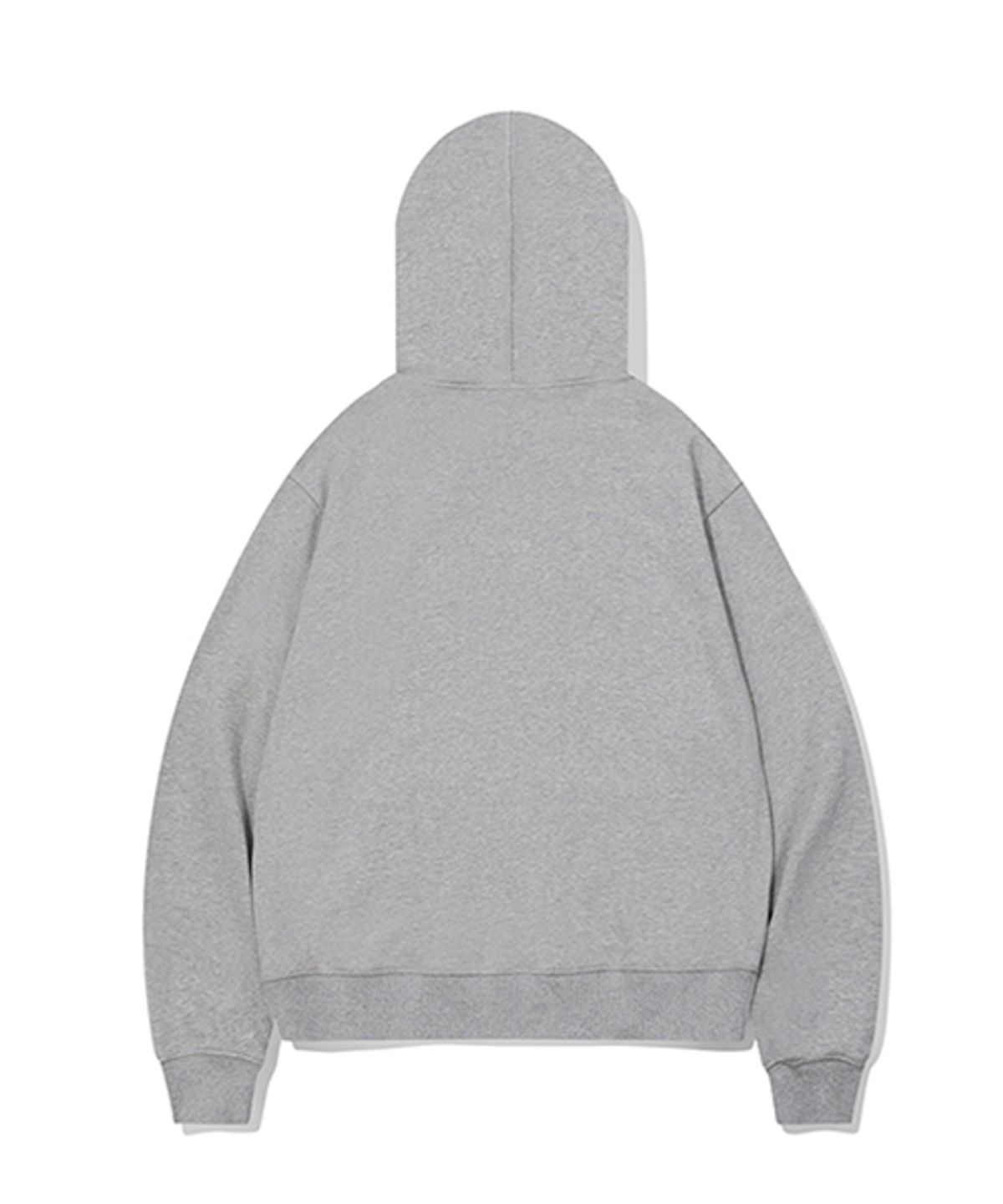크리스첼로(CRISCELO) 시그널 로고 후드 2WAY ZIP-UP_그레이