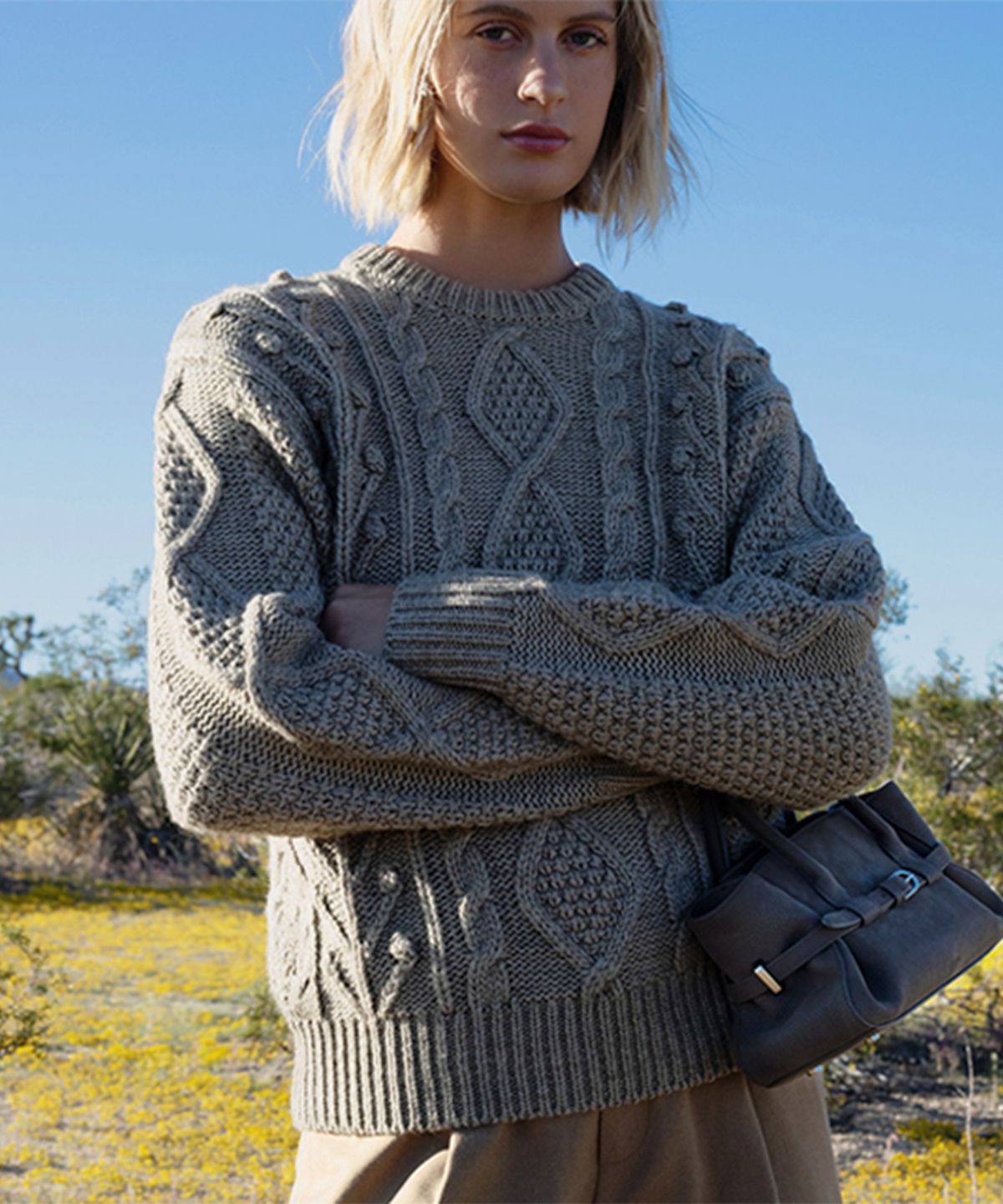 폴뉴아(FOLNUA) BUZZI BULKY KNIT (5COLOR)