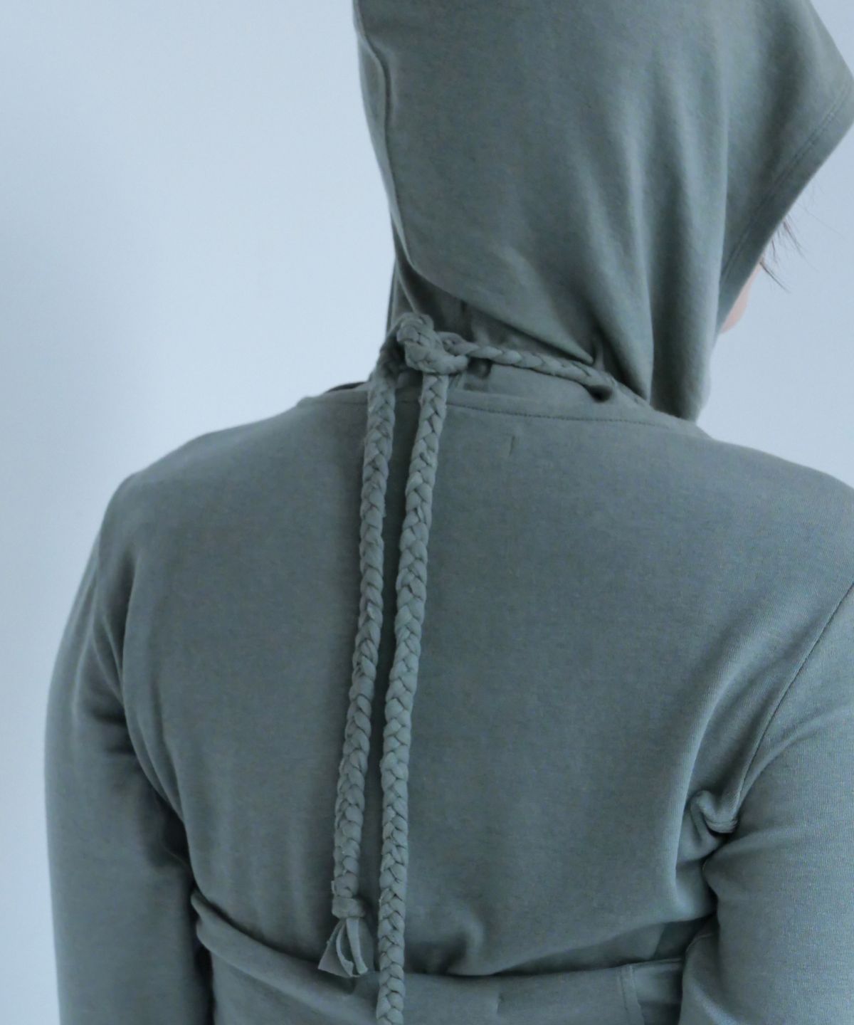 차마스포츠랩(CHAMASPORTSLAB) Wool Hand Braid Top_Khaki