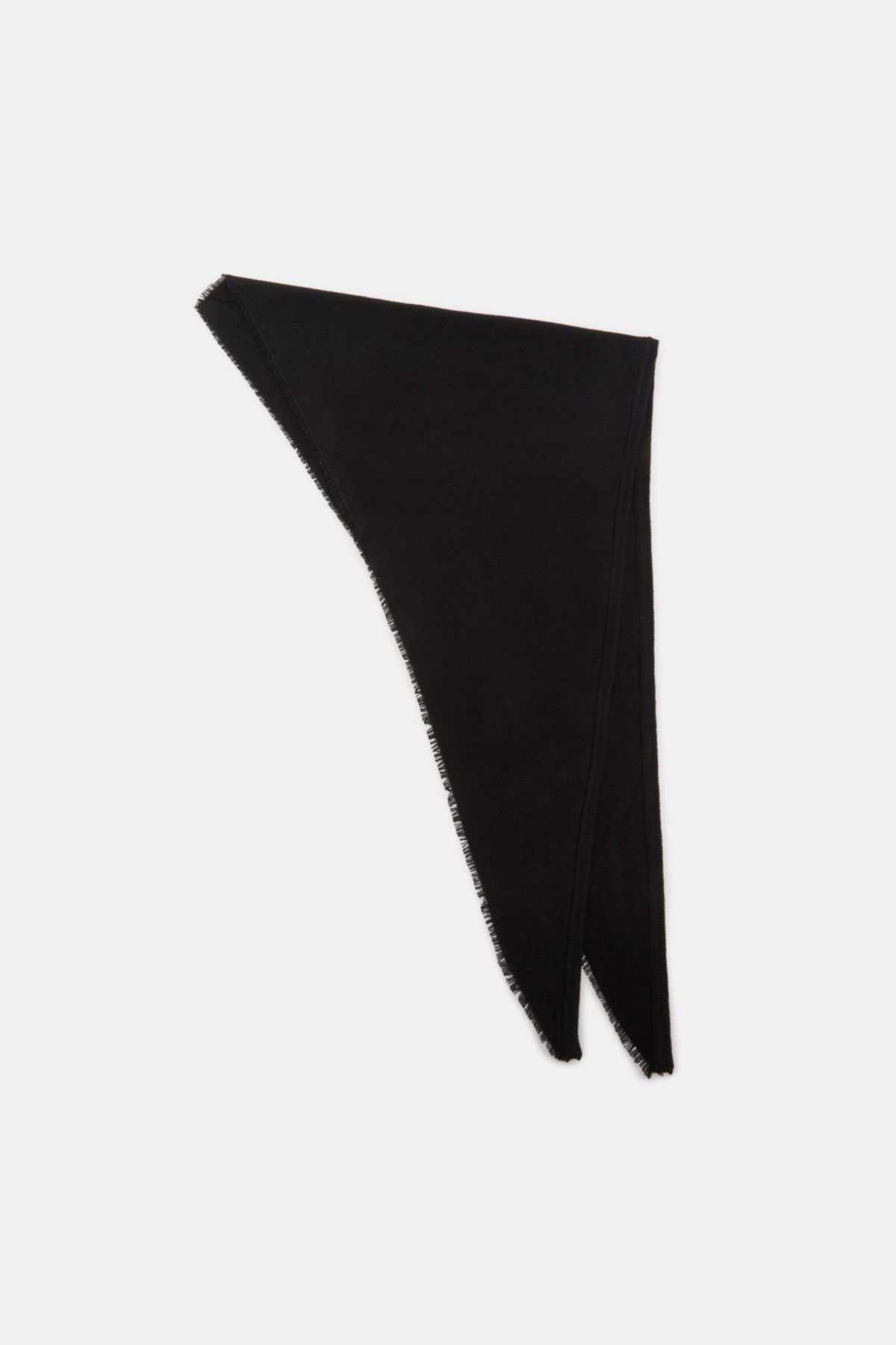 쿠론(COURONNE) Triangle Wool Muffler_RCAJX25641BKX