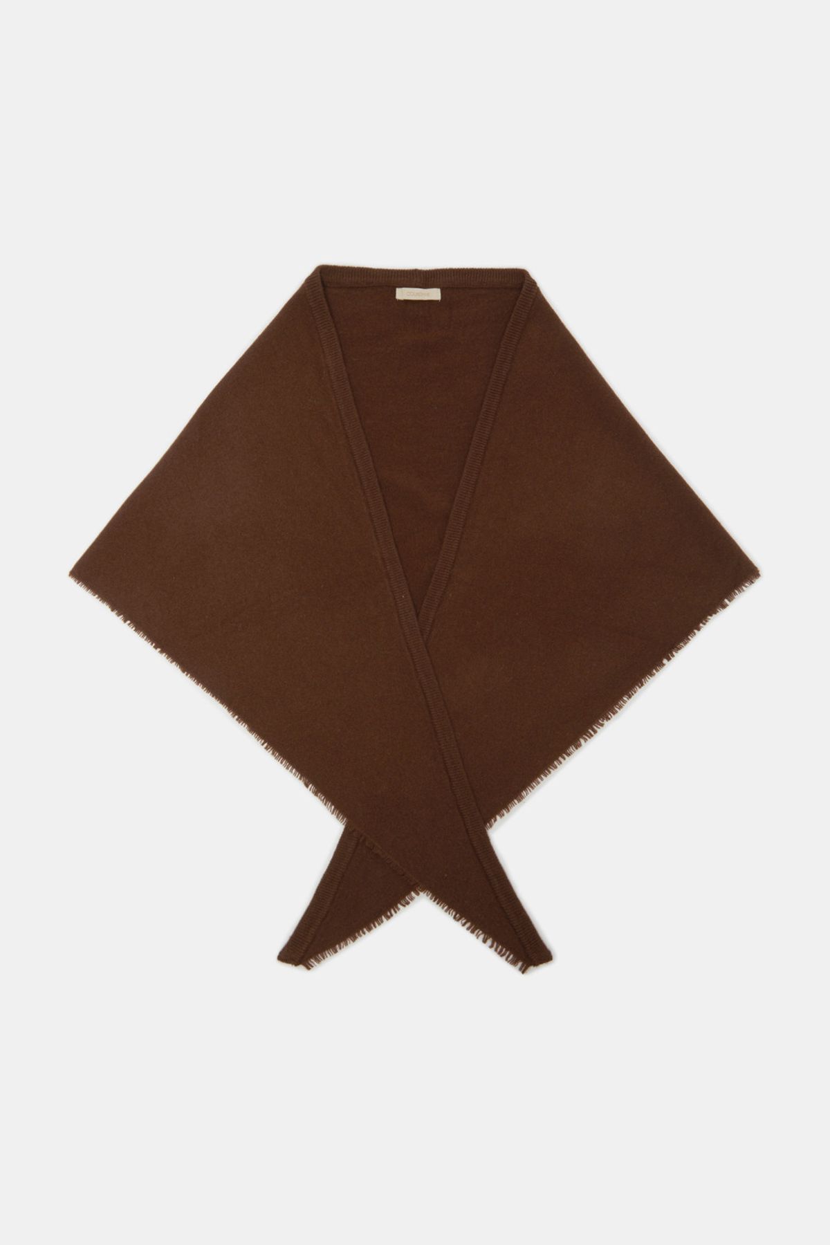 쿠론(COURONNE) Triangle Wool Muffler_RCAJX25641BRX