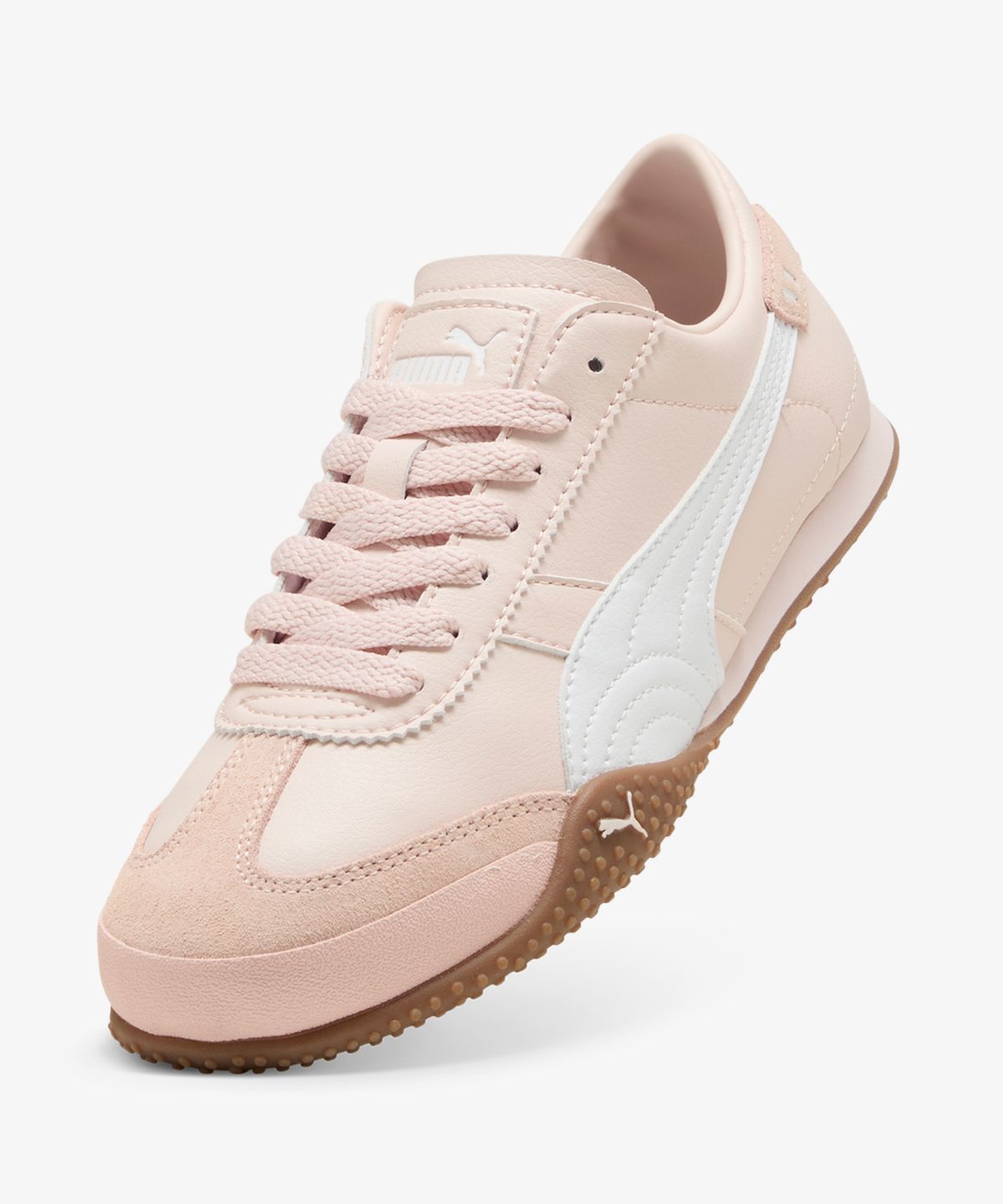 푸마(PUMA) 벨라 UT LEA  - 아일랜드 핑크:화이트 / 405256-06