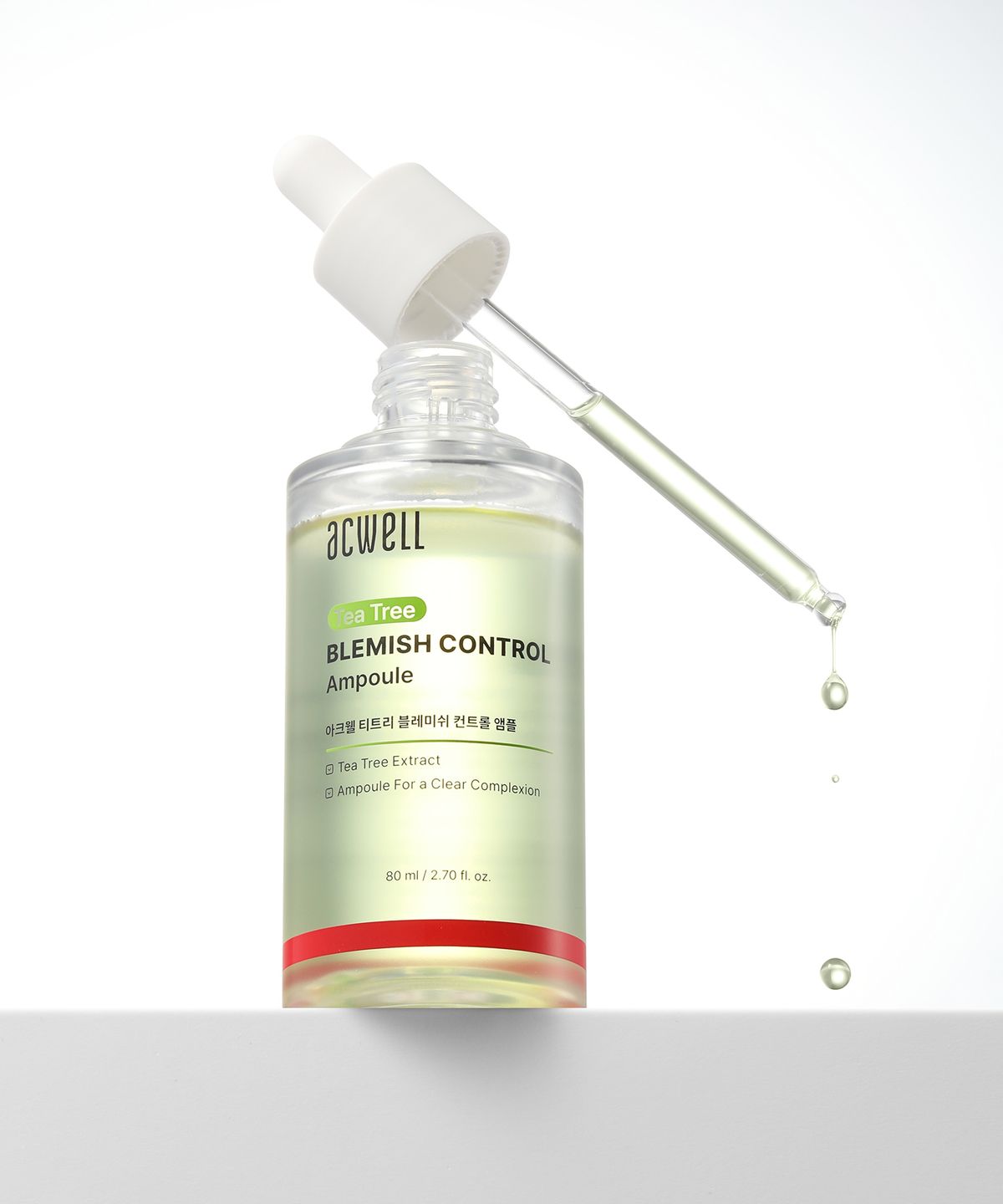 아크웰(ACWELL) 티트리 블레미쉬 컨트롤 PDRN 앰플 80ml