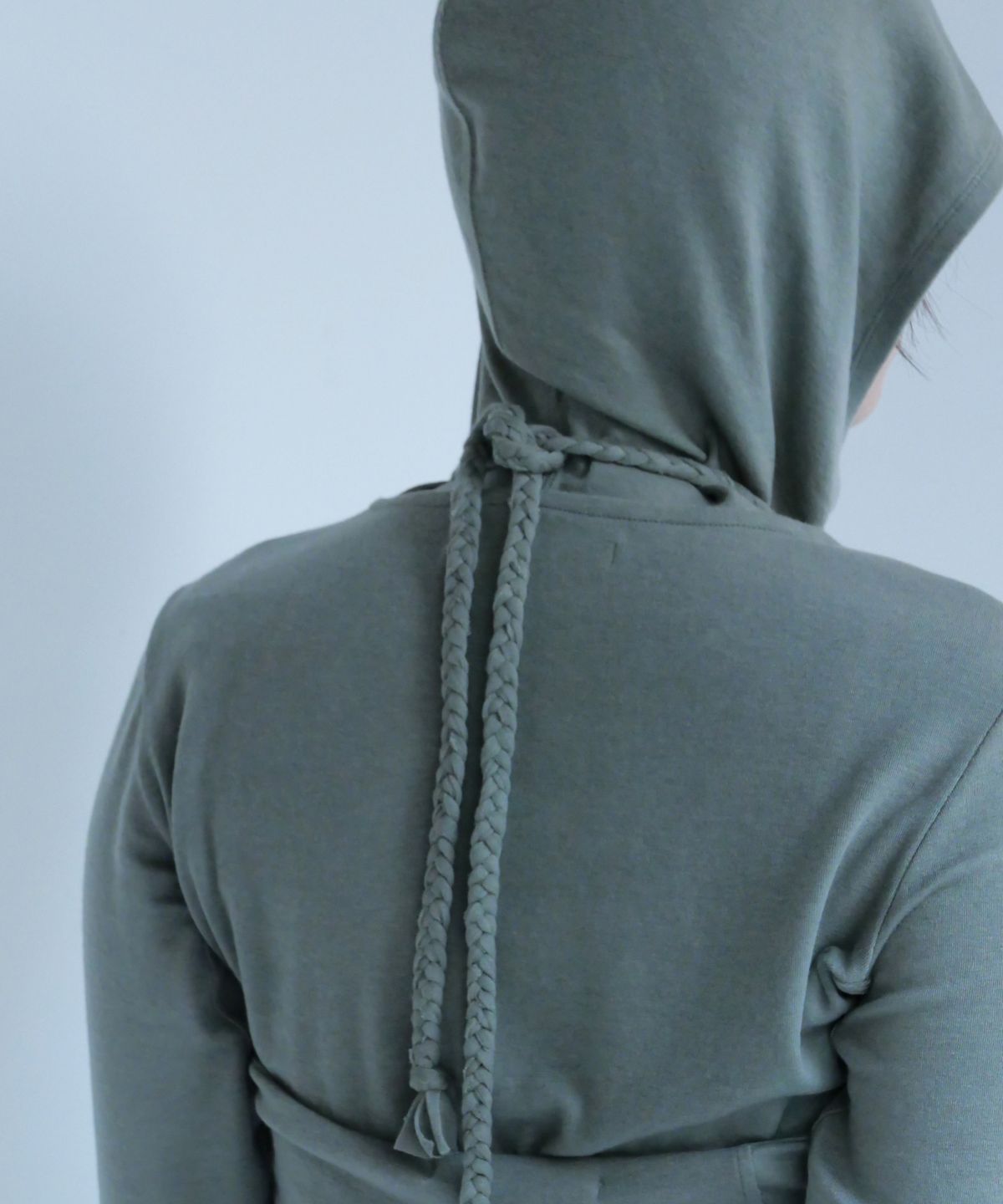 차마스포츠랩(CHAMASPORTSLAB) Wool Blend Hoody_ Khaki