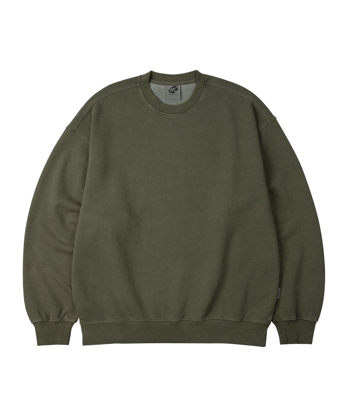 와일드락(WILDROCK) Wild Basic 피그먼트 오버핏 맨투맨_5 COL