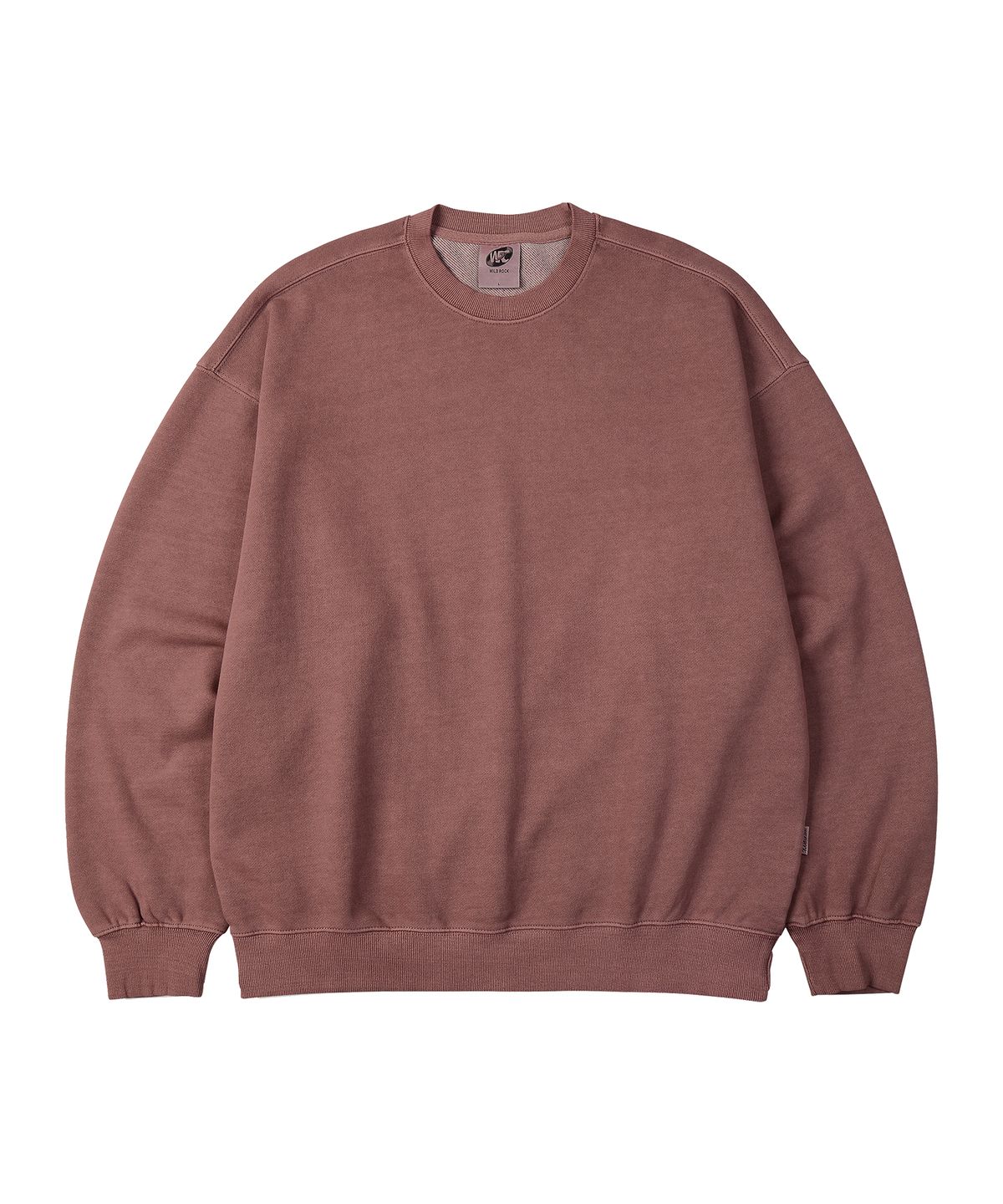 와일드락(WILDROCK) Wild Basic 피그먼트 오버핏 맨투맨_5 COL