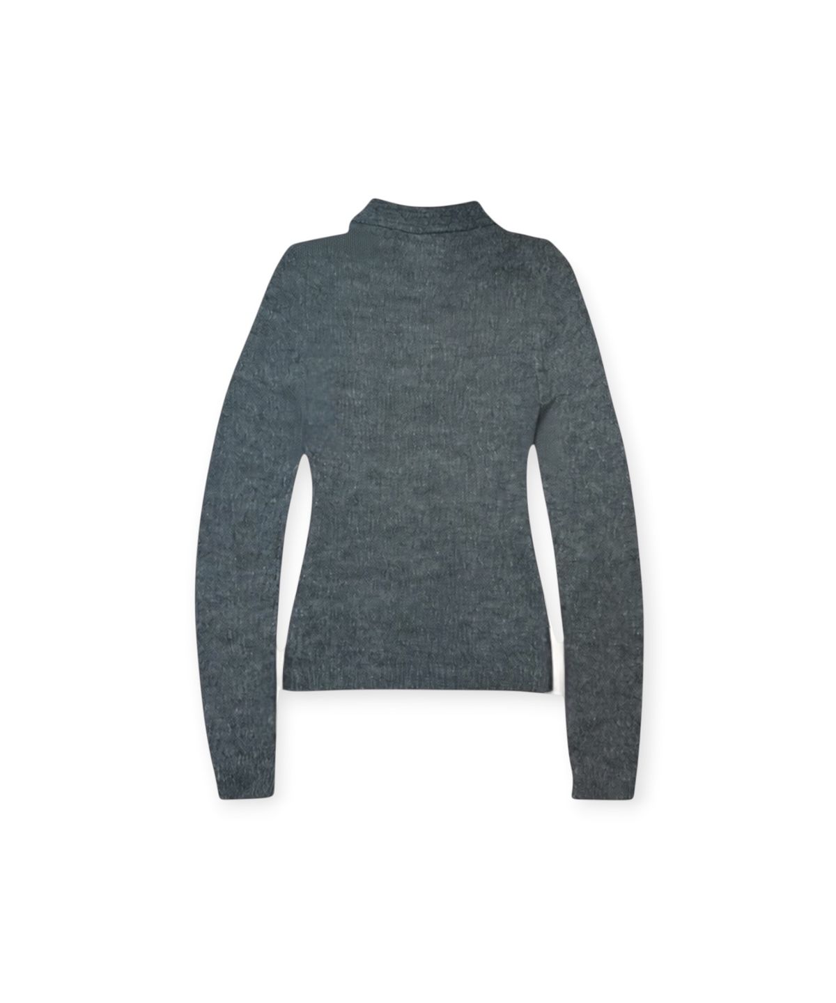 본슬리피(BORN SLIPPY) Alpaca Polo Knit (Charcoal)