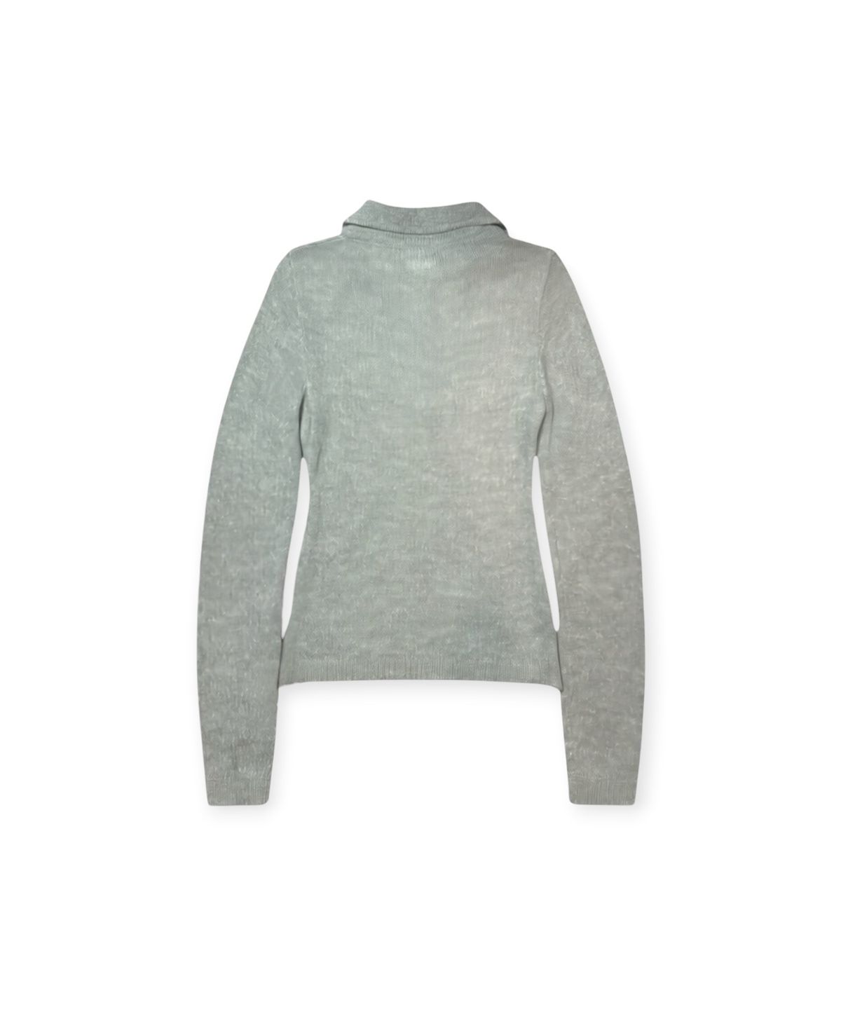 본슬리피(BORN SLIPPY) Alpaca Polo Knit (Green)