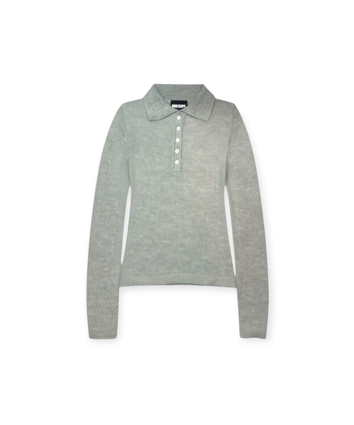 본슬리피(BORN SLIPPY) Alpaca Polo Knit (Green)