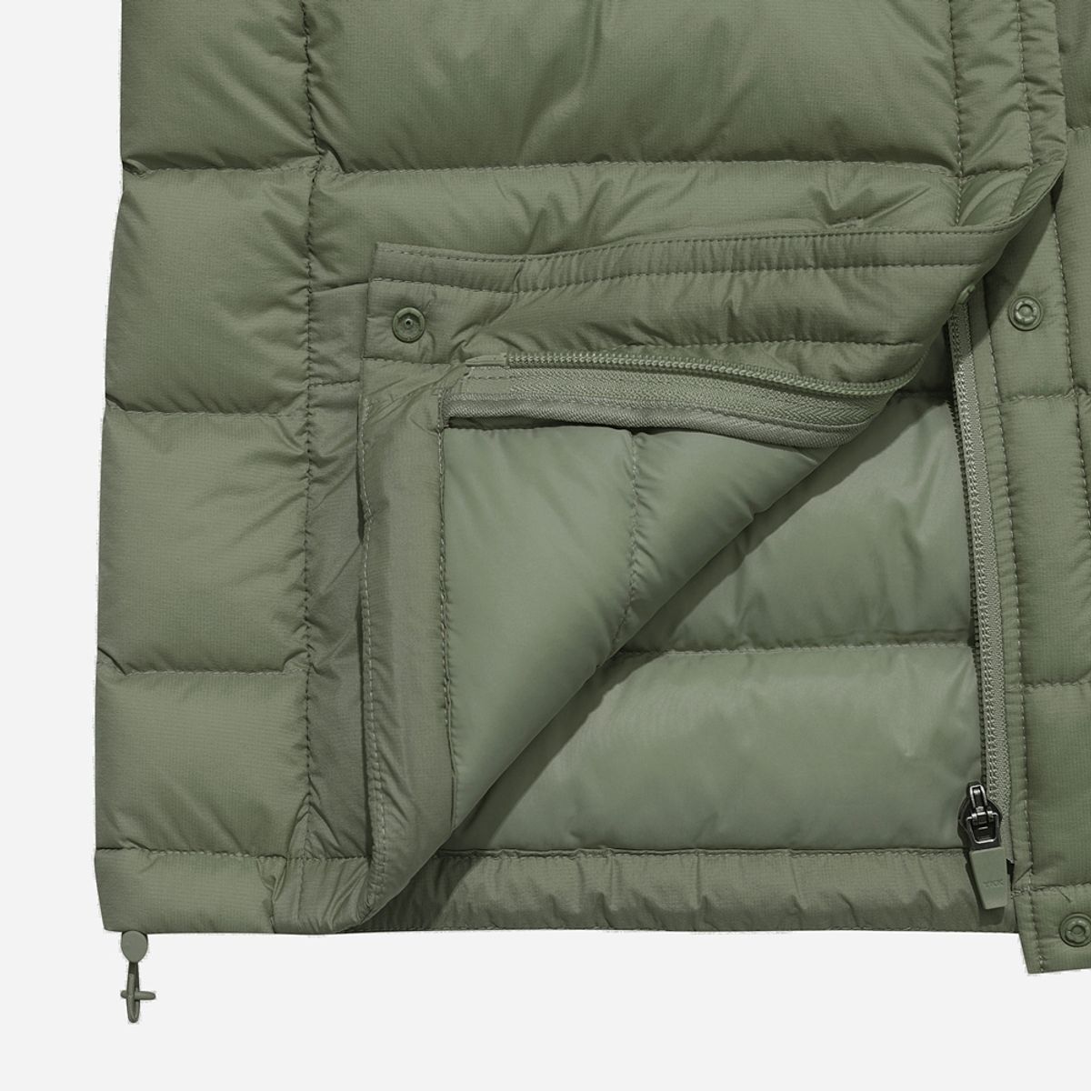 디오디(DOD) 글린트 D7 경량 다운 자켓 (KHAKI)