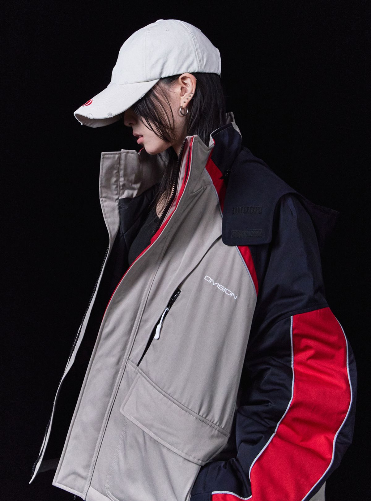 씨비전 바이 씨에스씨(CIVISION BY CSC) ICONIC LOGO CAP LIGHT BEIGE