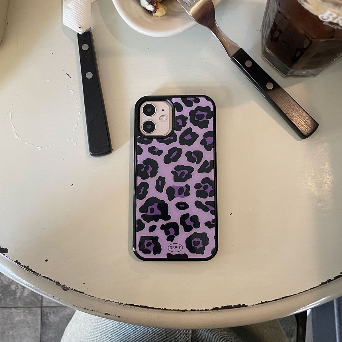 듀이(DEWY) Devil leopard phone case 호피 레오파드 범퍼 폰케이스 (+맥세이프, 갤럭시 제트플립)