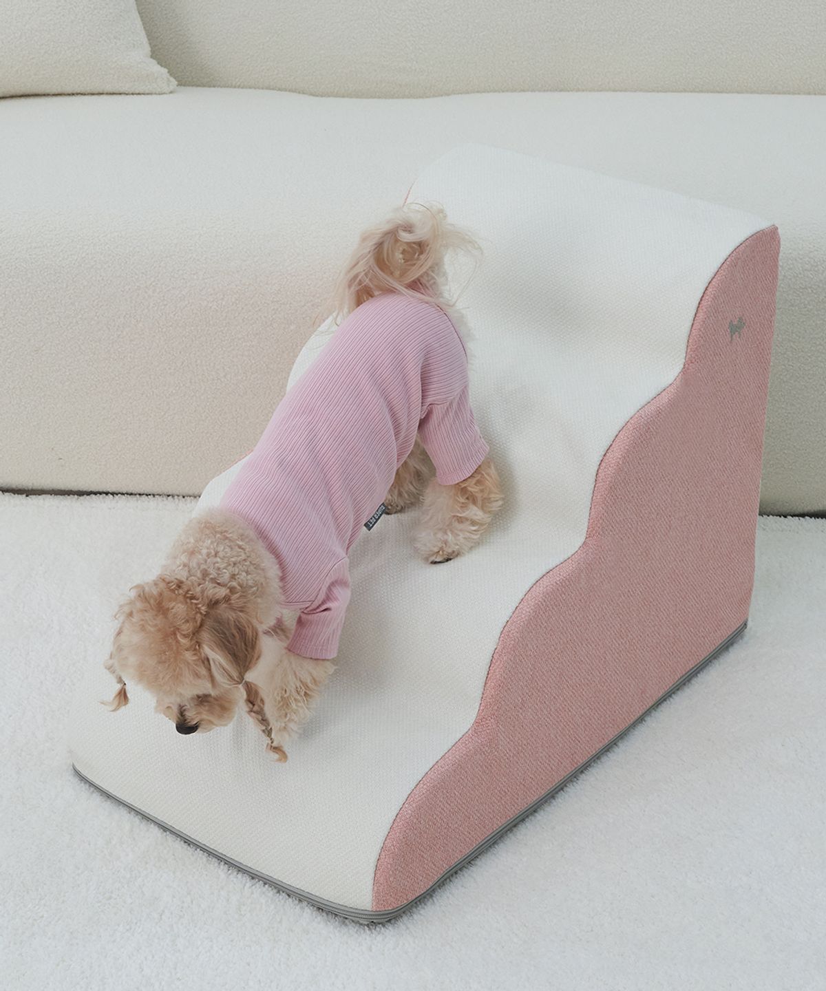 슈퍼펫(SUPERPET) 강아지 계단 4단커브 스텝