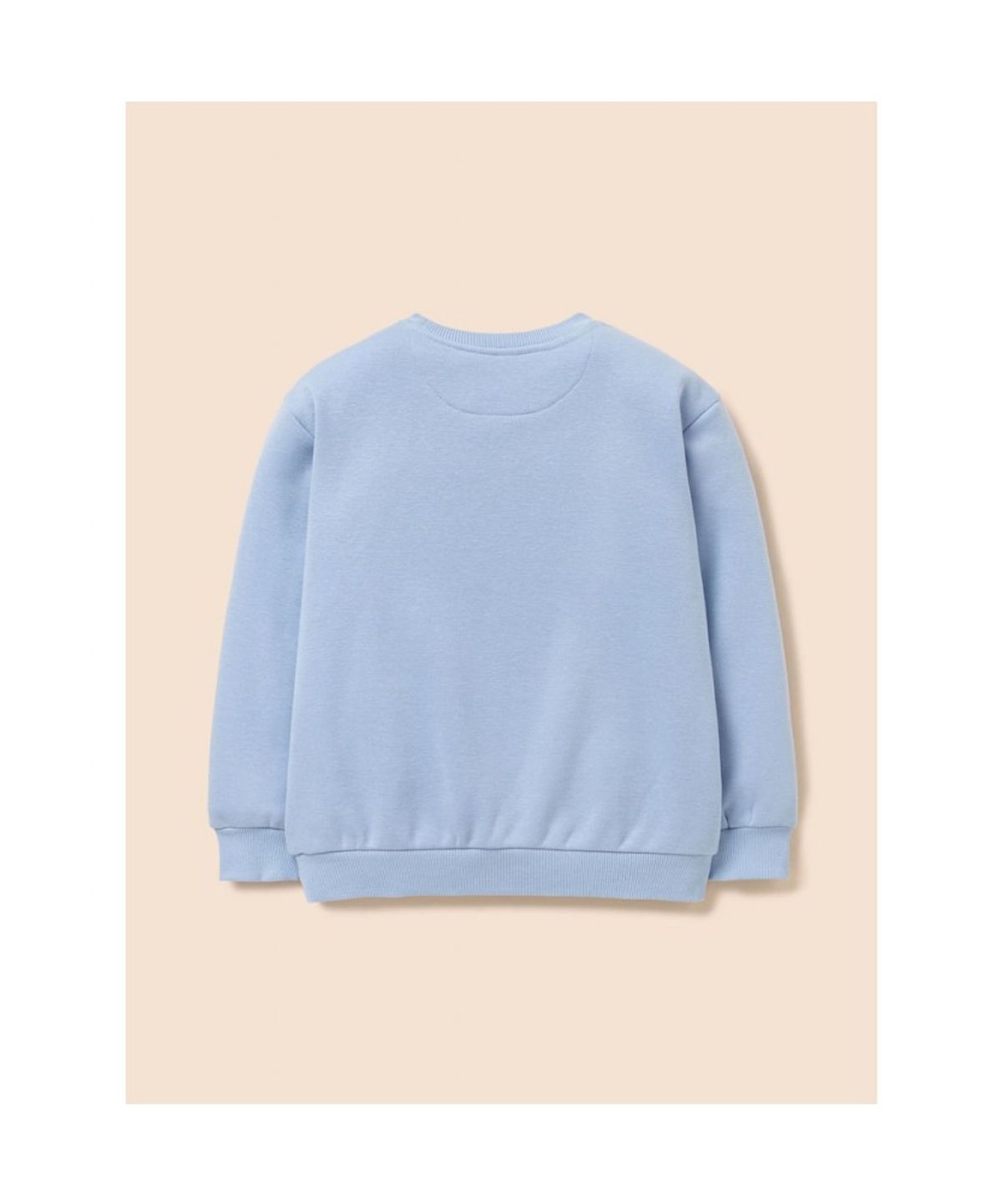 빈폴 키즈(BEANPOLE KIDS) 부클 자수 기모 스웨트 셔츠  스카이 블루 (BI5Y41U02Q)