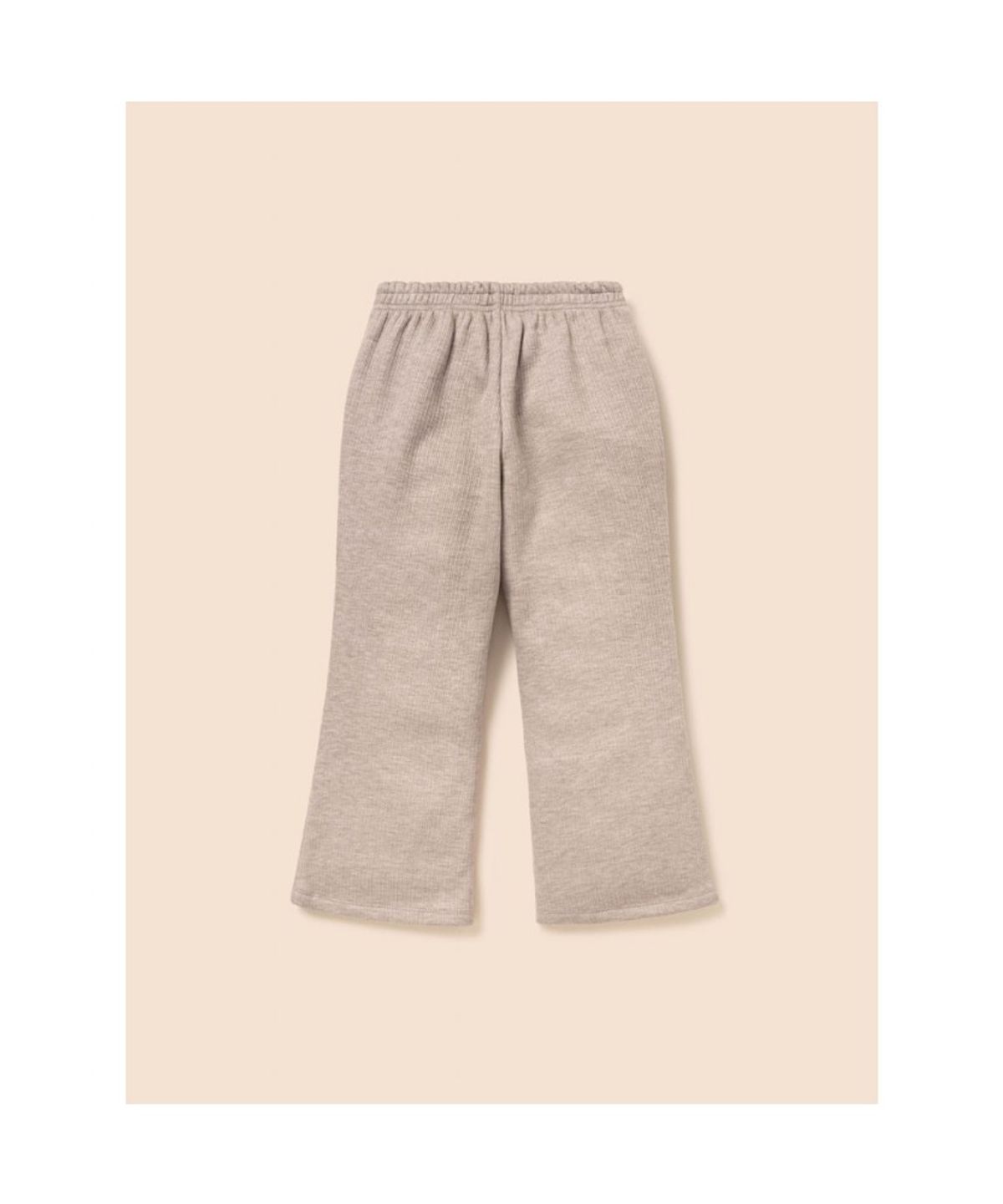 빈폴 키즈(BEANPOLE KIDS) 니트라이크 여아 부츠컷 기모 팬츠  베이지 (BI5Y21G01A)