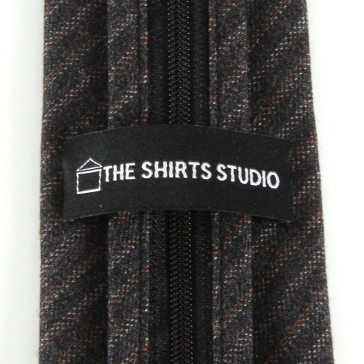 더셔츠스튜디오(THE SHIRTS STUDIO) 그레이 포엣 스트라이프 자동 넥타이