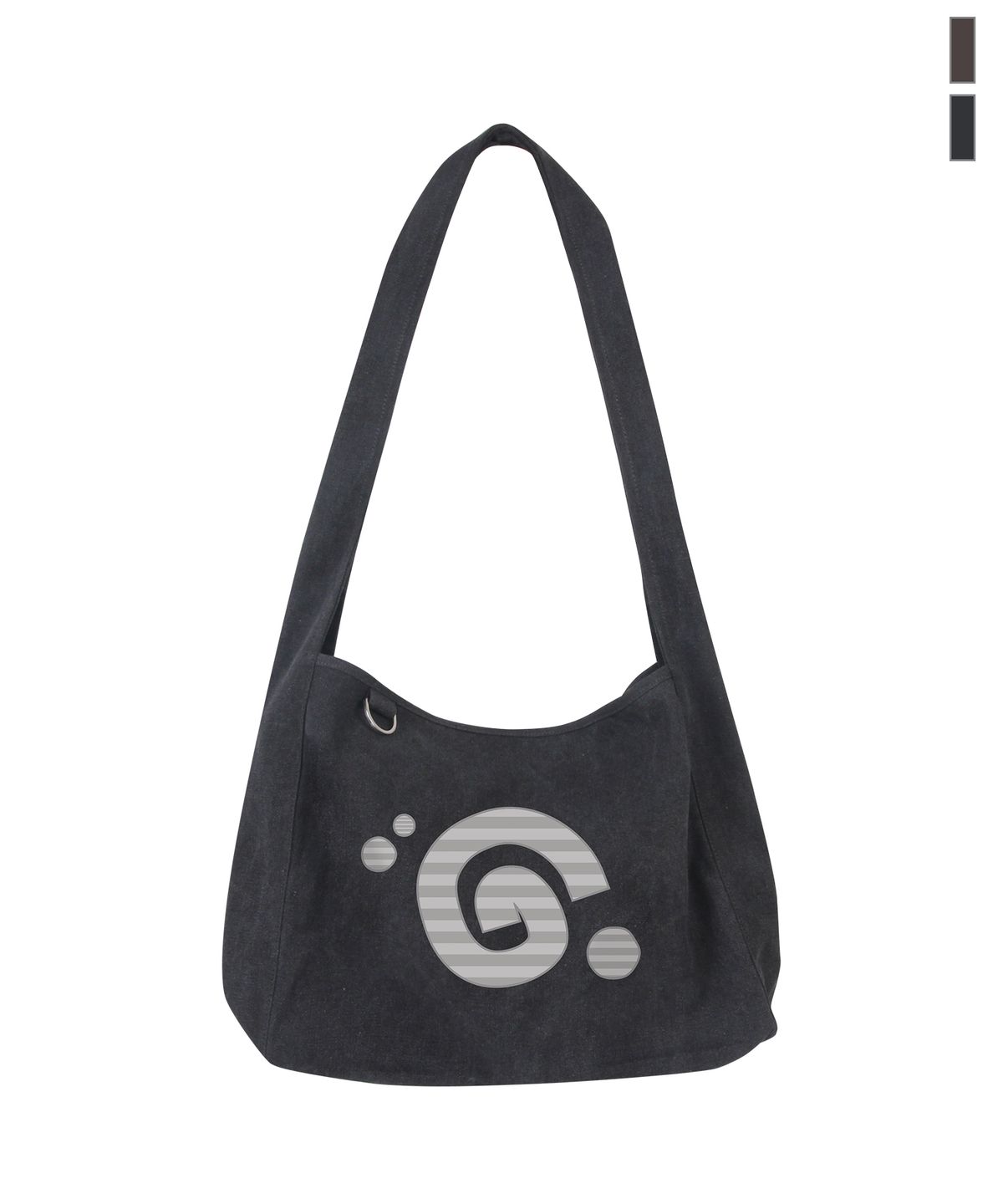 그레이버(GRAVER) [UNISEX]G SYMBOL 코튼 캔버스 크로스백_2color