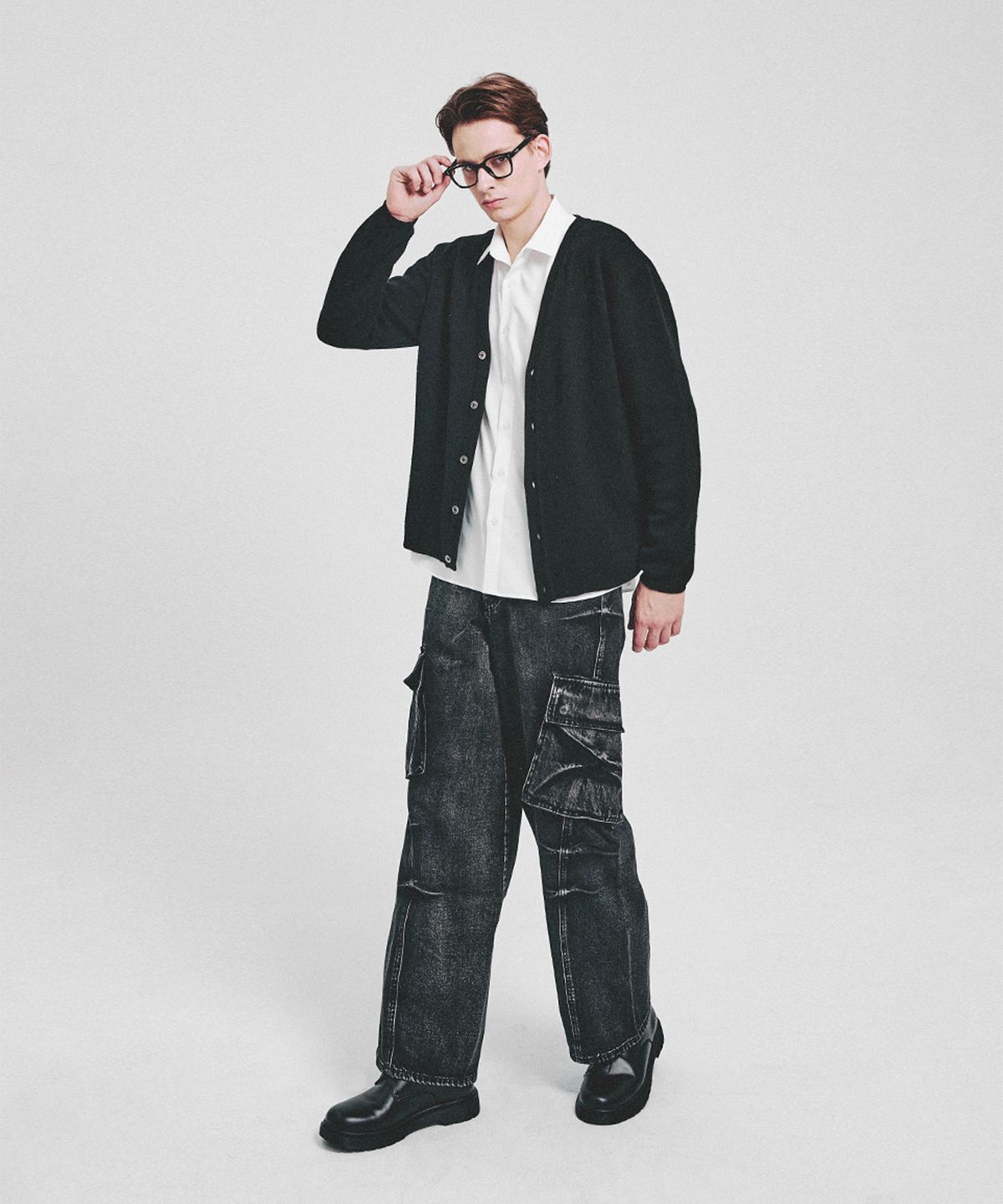 파스코로젠(PASCOROZEN) 25Paco JC1311 Header Basic Derby shoes 58.5