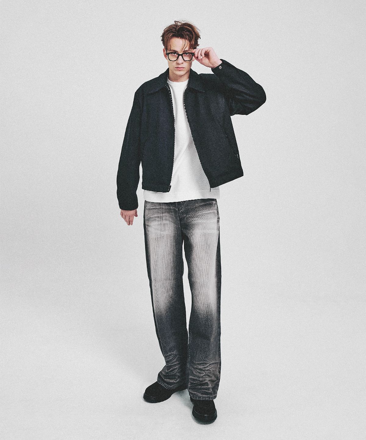 파스코로젠(PASCOROZEN) 25Paco JC1312 Ethnic Derby shoes 58.5