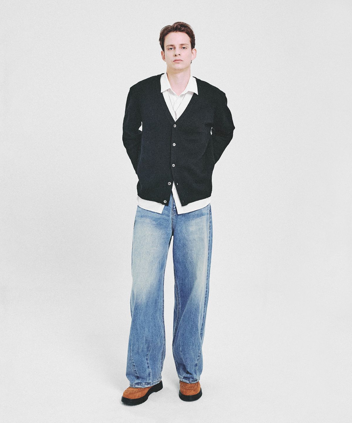 파스코로젠(PASCOROZEN) 25Paco JC1313 Ethnic Derby shoes 58.5