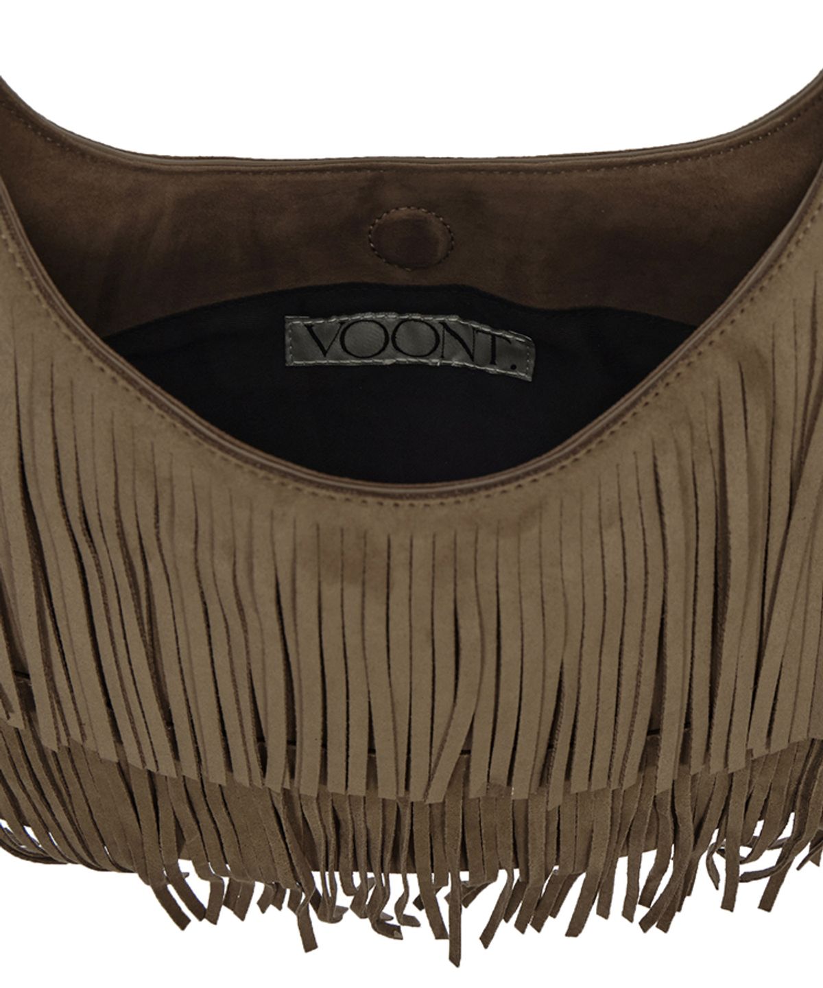 분트(VOONT) Dust Trail Fringe Bag (BROWN)