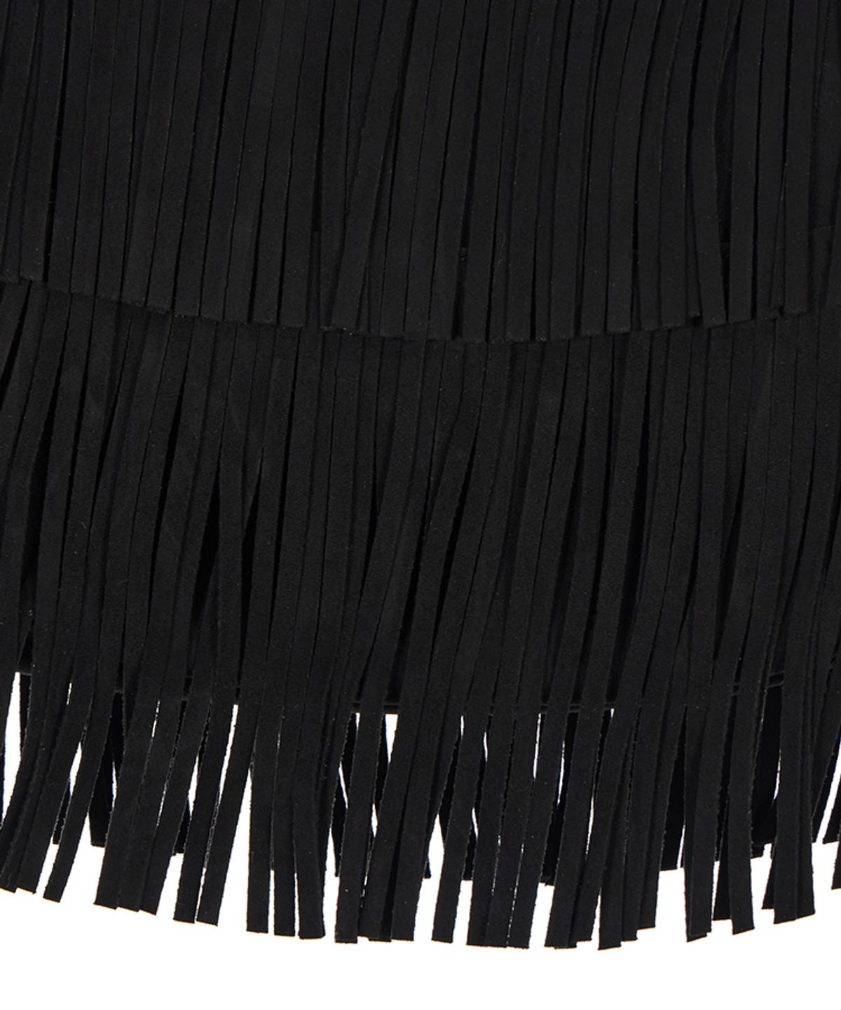 분트(VOONT) Dust Trail Fringe Bag (BLACK)