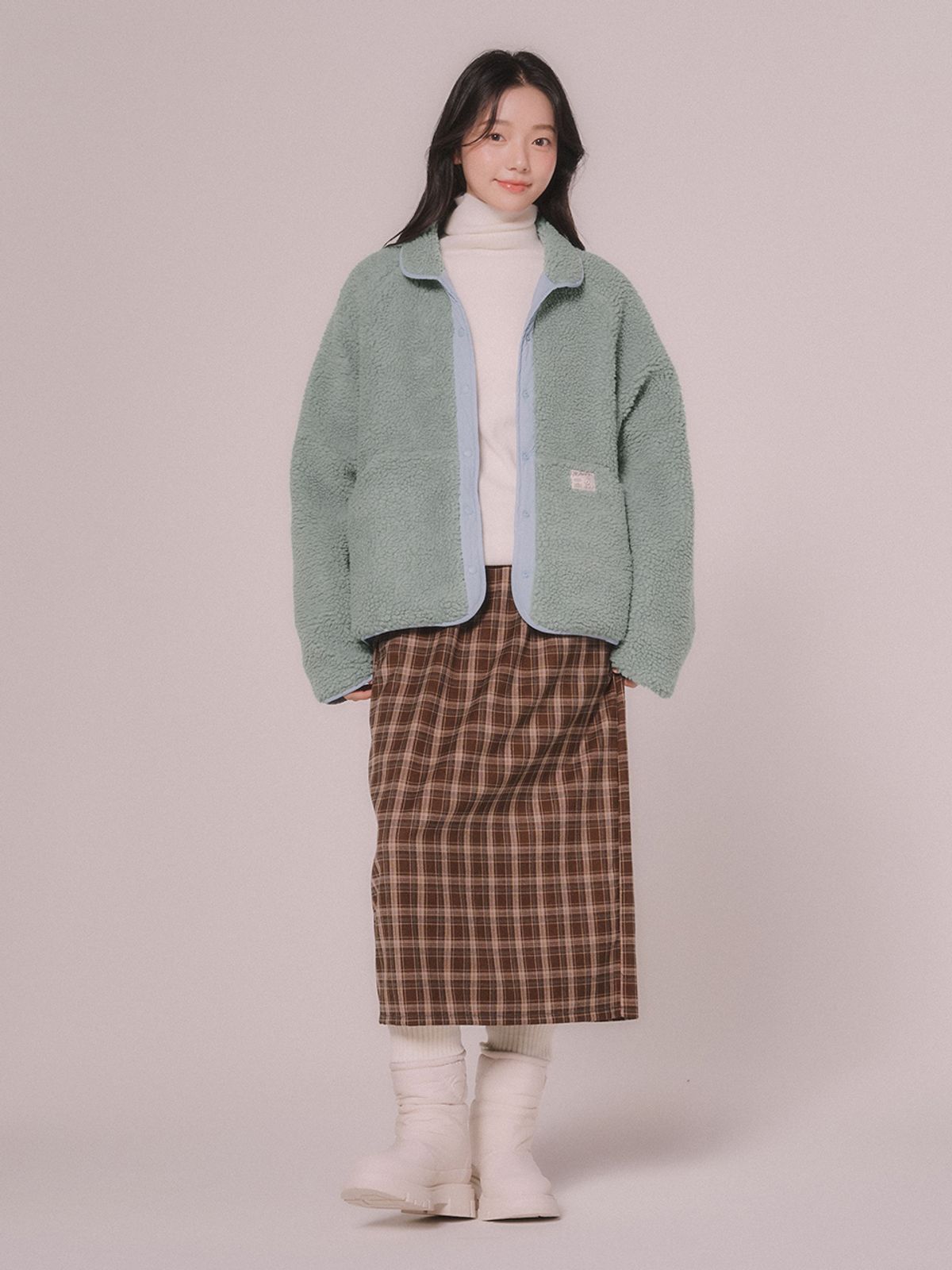 멜로토리(MELLOTORY) 리버시블 덤블 점퍼 (2color)