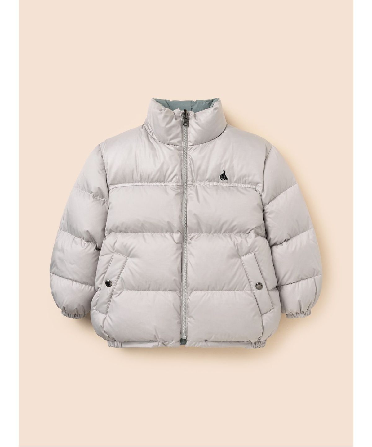 빈폴 키즈(BEANPOLE KIDS) 리버서블 덕다운 푸퍼 숏패딩  베이지 (BI5X38U10A) (BI5X38U10A)