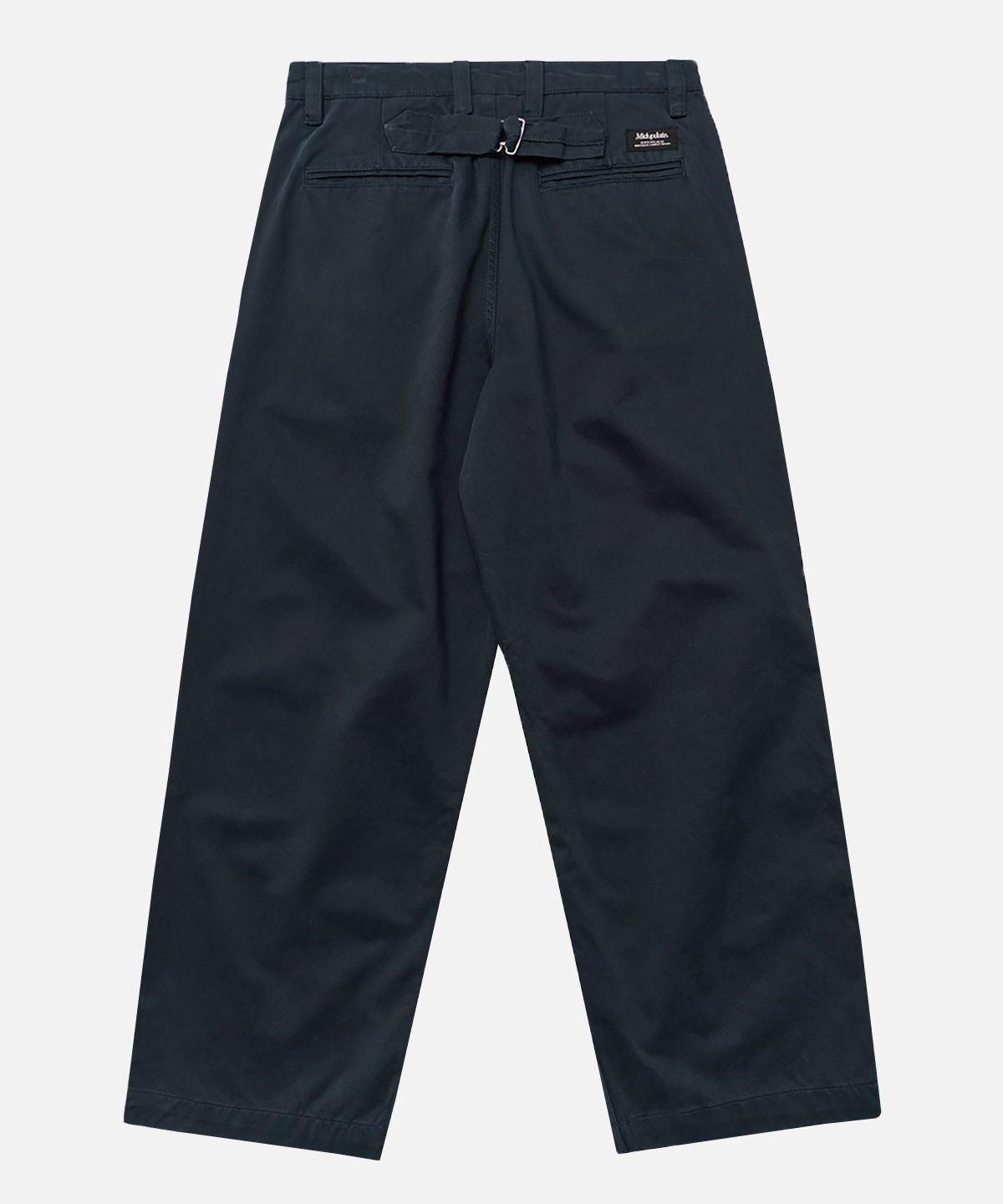 미드업데이트(MIDUPDATE) Wide Fit Cinchback Chino Pants_2color