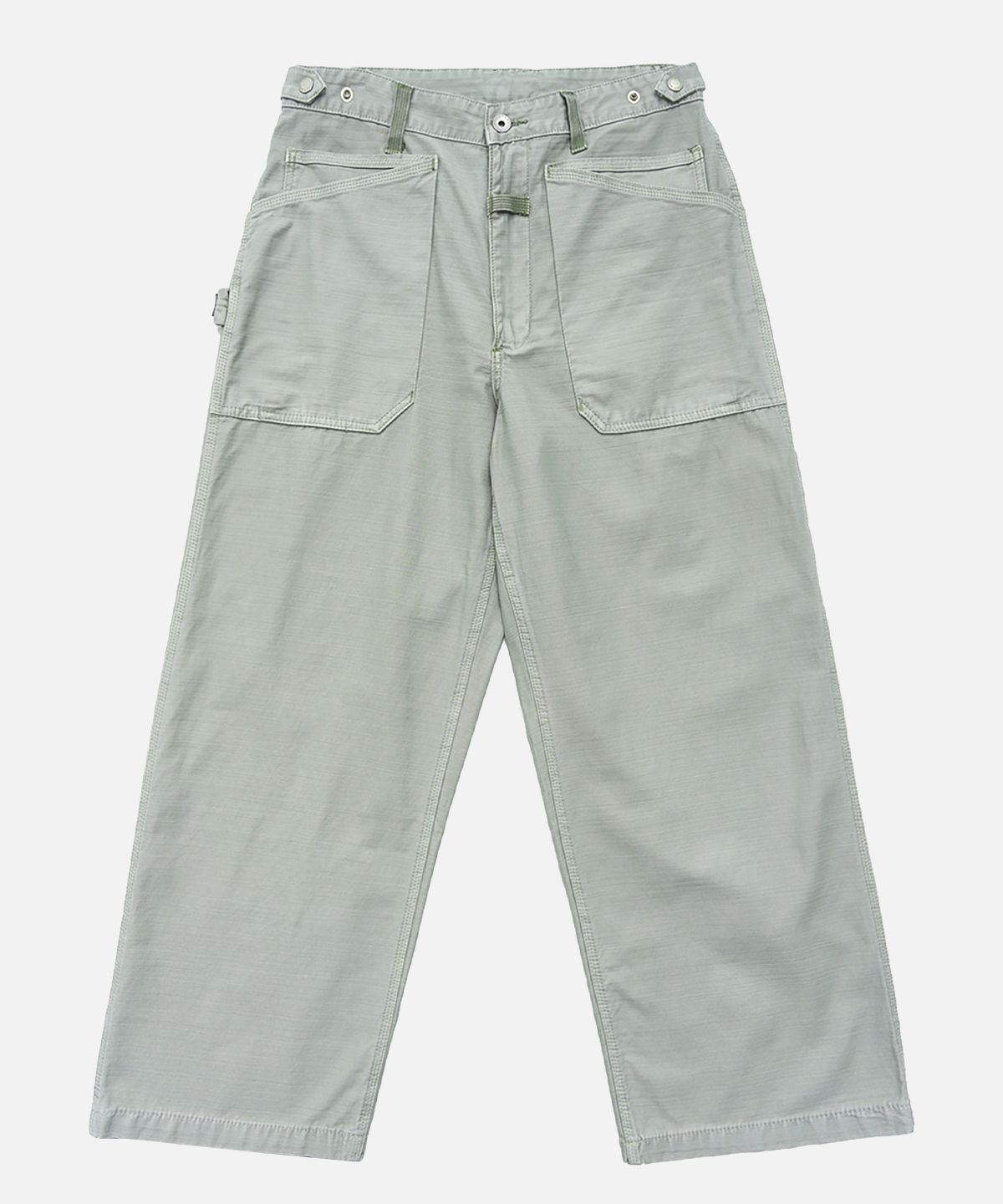 미드업데이트(MIDUPDATE) Wide Fit Utility Fatigue Pants_2color