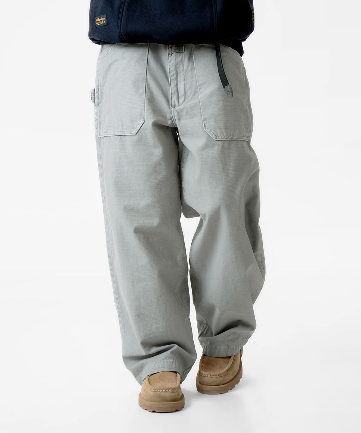 미드업데이트(MIDUPDATE) Wide Fit Utility Fatigue Pants_2color