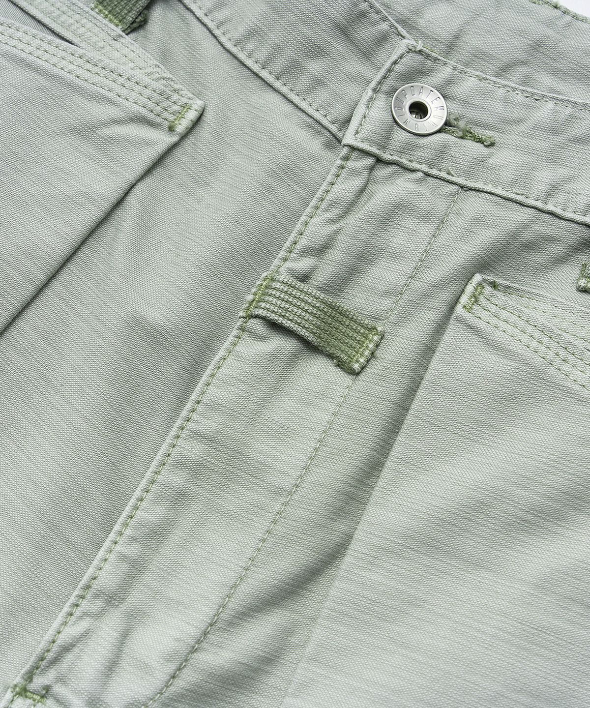 미드업데이트(MIDUPDATE) Wide Fit Utility Fatigue Pants_2color