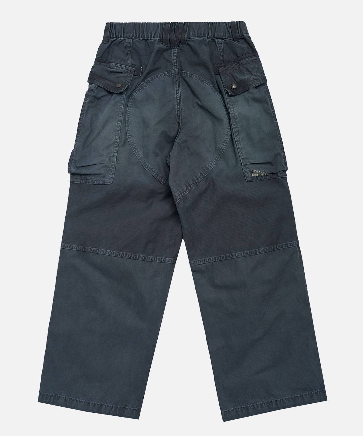 미드업데이트(MIDUPDATE) Wide Fit Washed Cargo Pants_2color