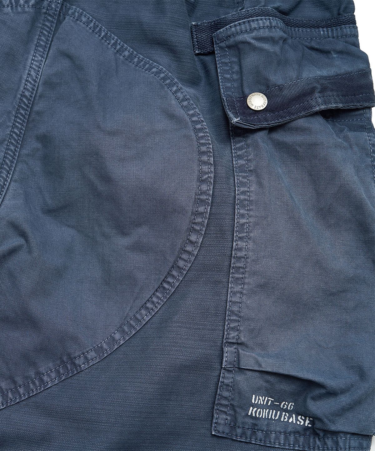 미드업데이트(MIDUPDATE) Wide Fit Washed Cargo Pants_2color