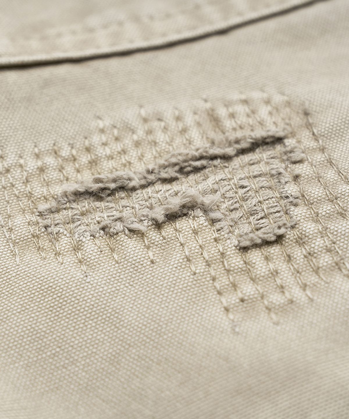 미드업데이트(MIDUPDATE) Wide Fit Destroyed Work Pants_2color